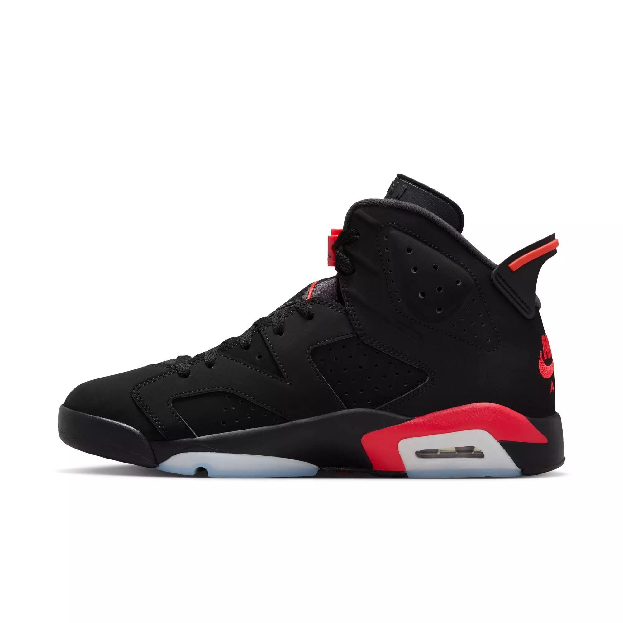 Jordan 6 Retro "Infrared Salesman" Men's Shoe - BLACK/CRIMSON