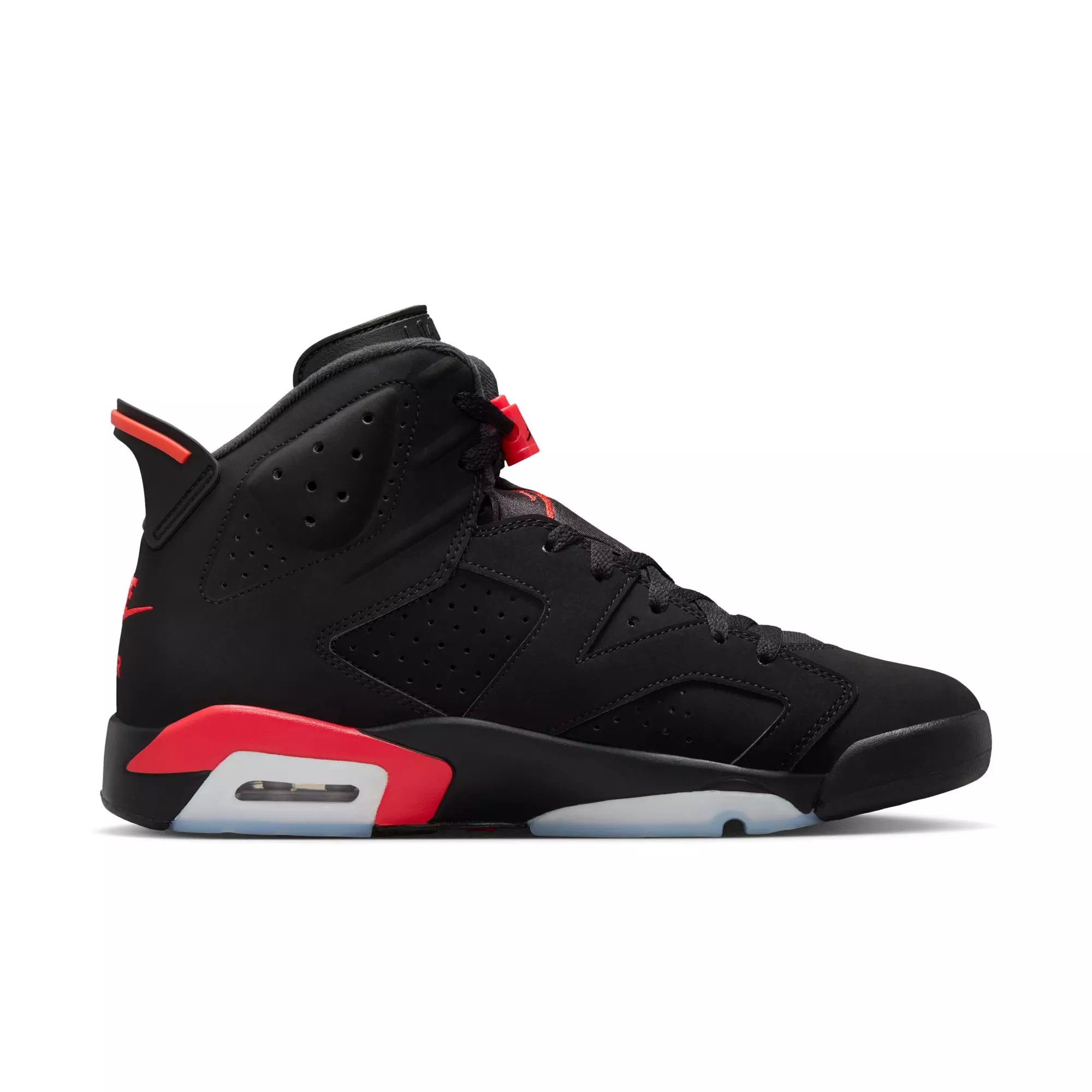 Jordan 6 Retro "Infrared Salesman" Men's Shoe - BLACK/CRIMSON