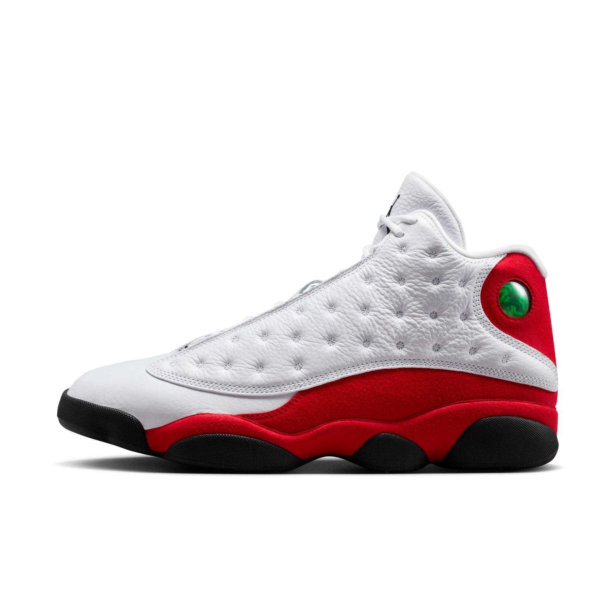 Jordan 13 Retro "True Red" Men's Shoe - WHITE/BLACK/TRUE RED Thumbnail View 7