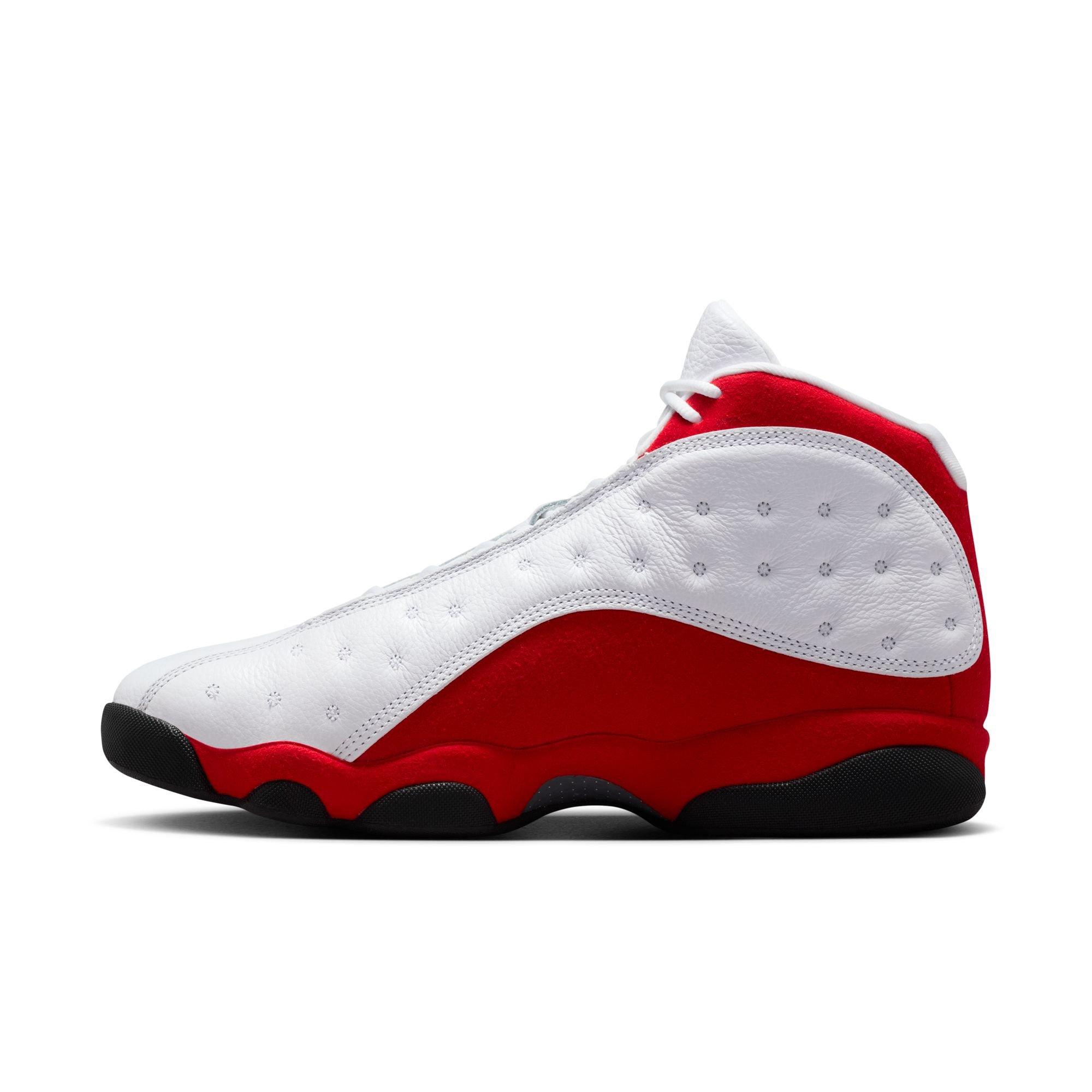 Jordan 13 Retro "True Red" Men's Shoe - WHITE/BLACK/TRUE RED Thumbnail View 8