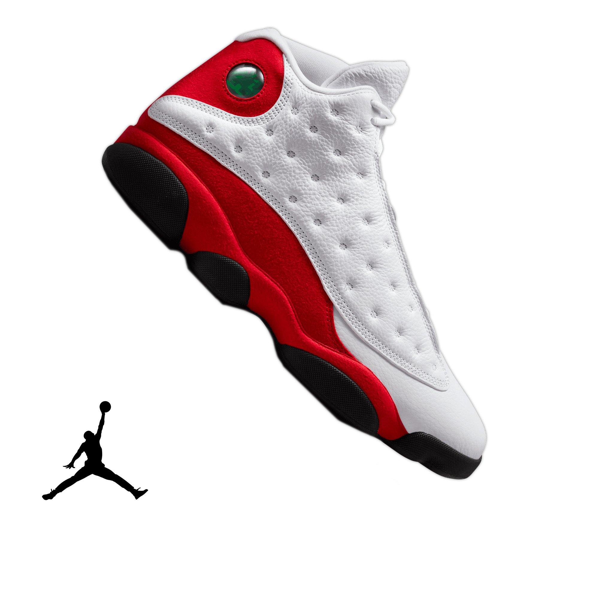 Jordan 13 Retro "True Red" Men's Shoe - WHITE/BLACK/TRUE RED Thumbnail View 1