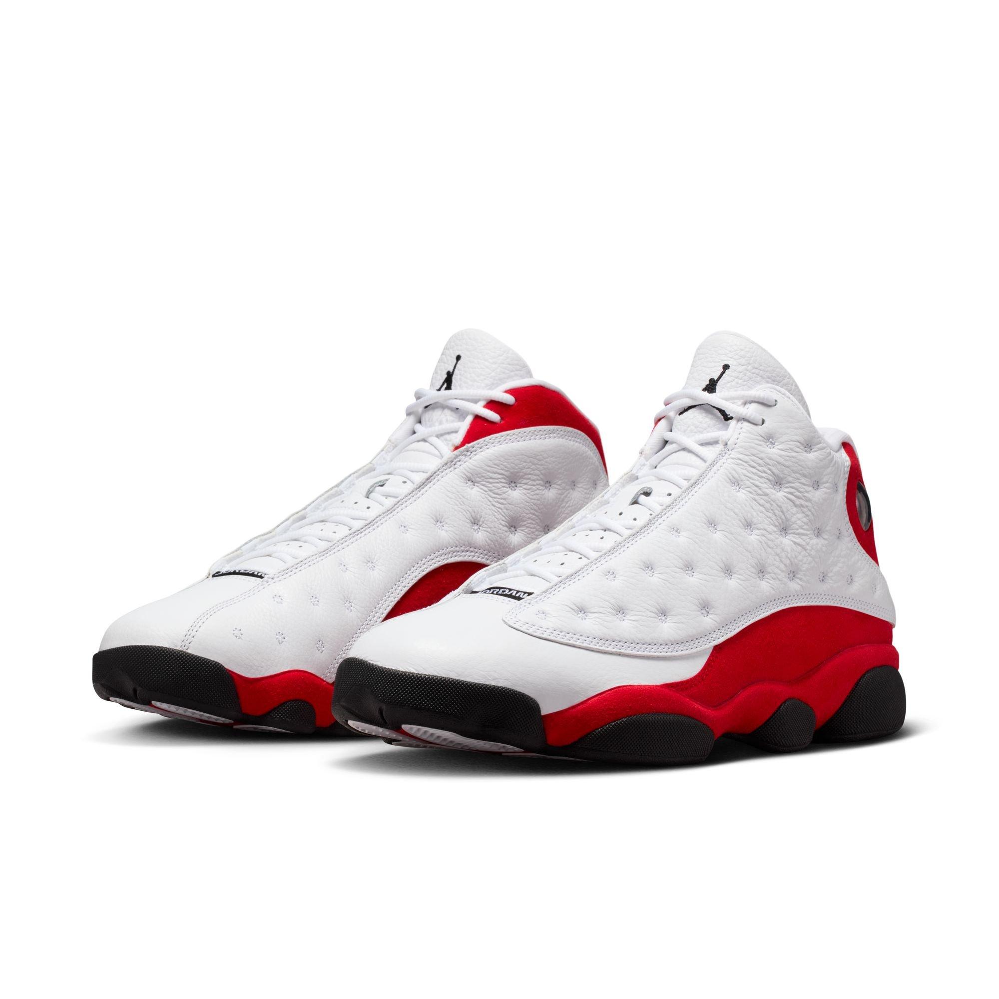 Jordan 13 Retro "True Red" Men's Shoe - WHITE/BLACK/TRUE RED Thumbnail View 4