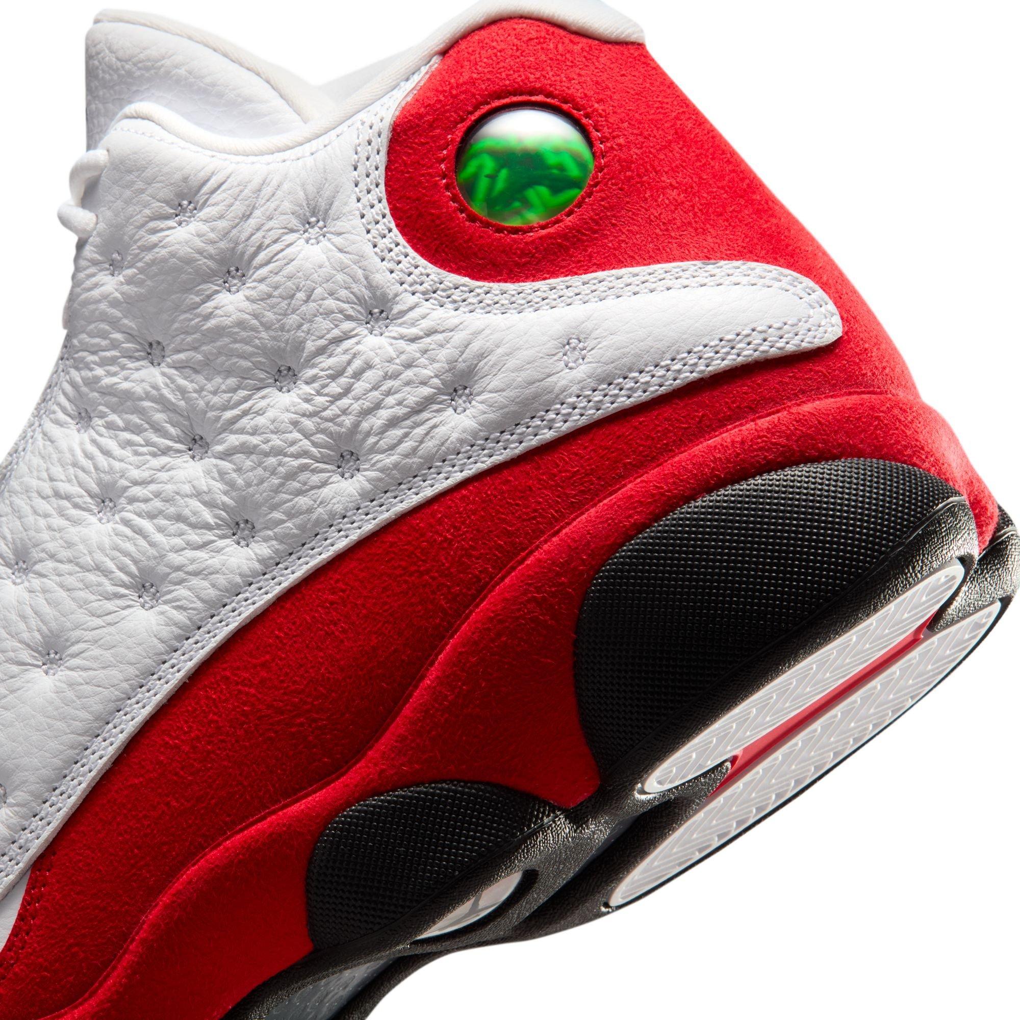 Jordan 13 Retro "True Red" Men's Shoe - WHITE/BLACK/TRUE RED Thumbnail View 6