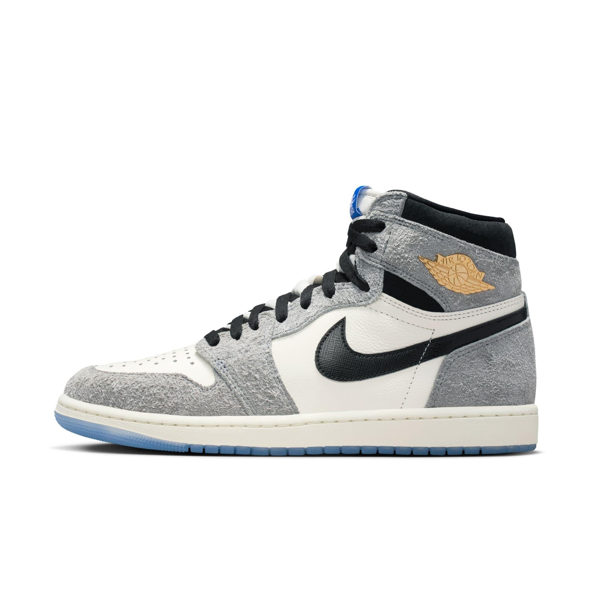 Jordan 1 Retro High OG &ldquo;Cool Grey&rdquo; Men's Shoe - COOL GREY/BLACK/SAIL Thumbnail View 10