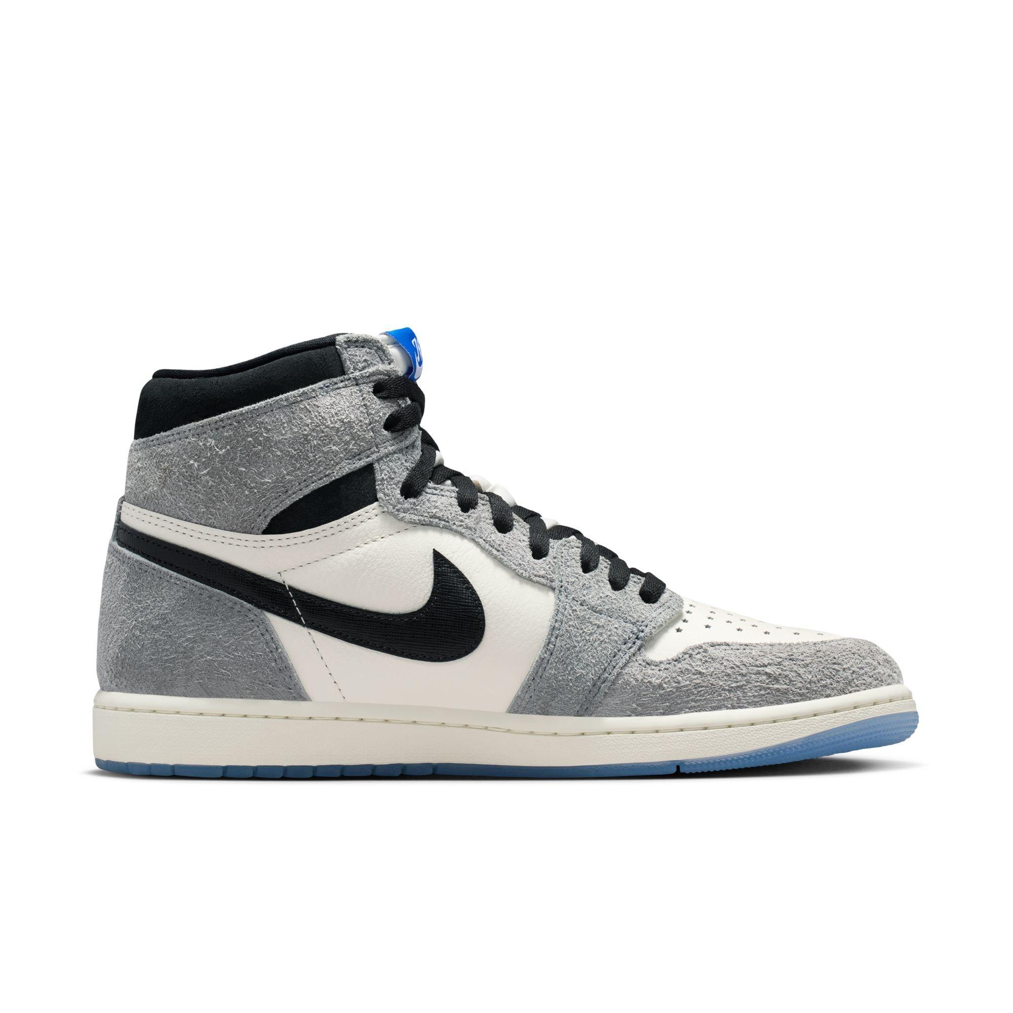 Jordan Air Jordan 1 Men's Retro High Top Shoes - Cool Grey