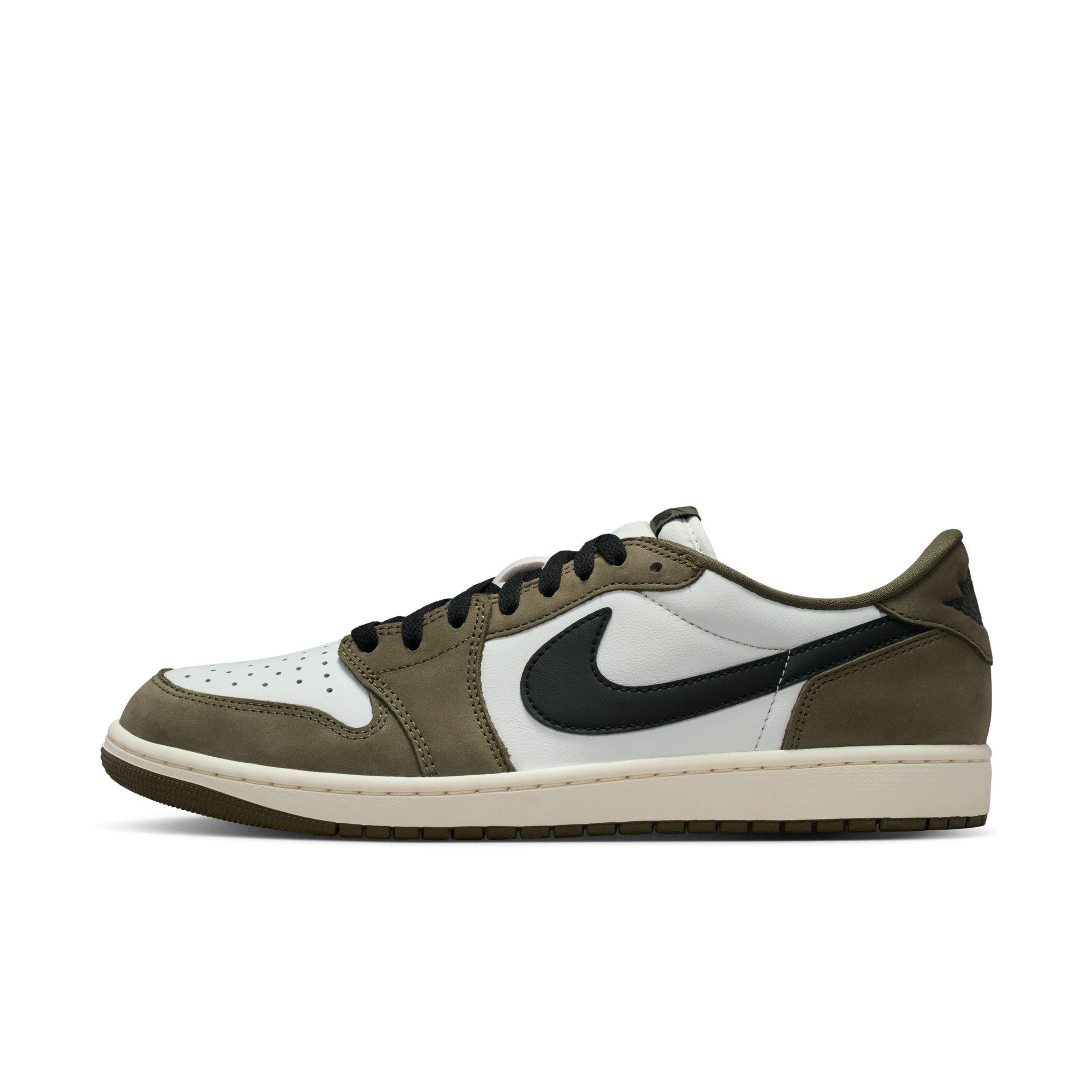 Jordan 1 Retro Low &ldquo;Medium Olive&rdquo; Men's Shoe - MEDIUM OLIVE/BLACK/SUMMIT WHITE Thumbnail View 8