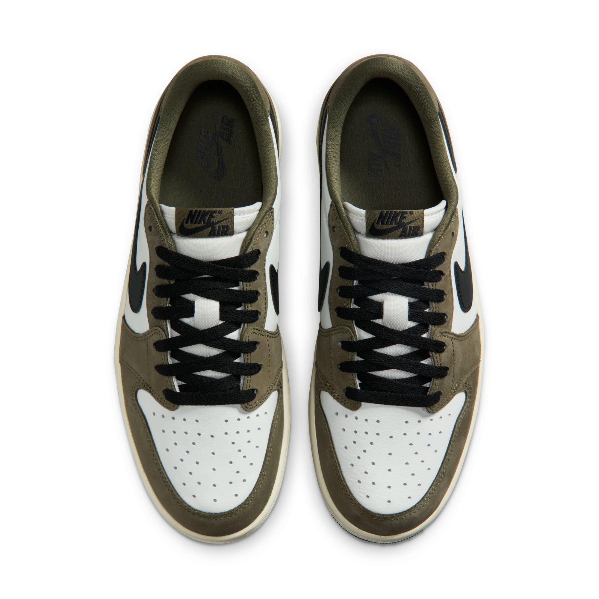 Jordan 1 Retro Low &ldquo;Medium Olive&rdquo; Men's Shoe - MEDIUM OLIVE/BLACK/SUMMIT WHITE Thumbnail View 11