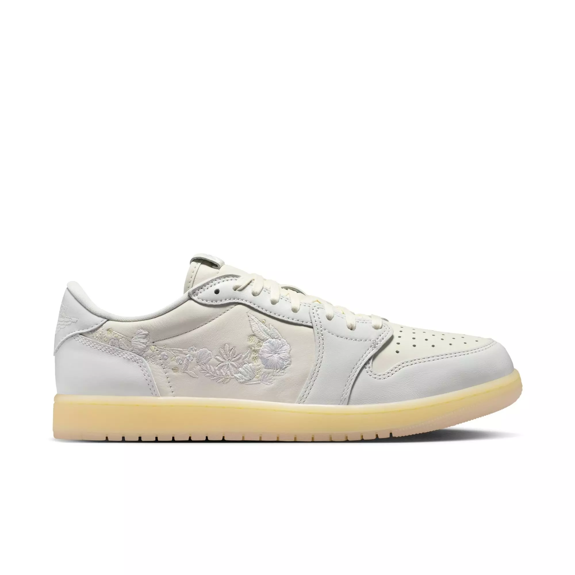 Jordan 1 Retro Low "Floral Swoosh" Men's Shoe - SAIL/OFF WHITE/COCONUT MILK