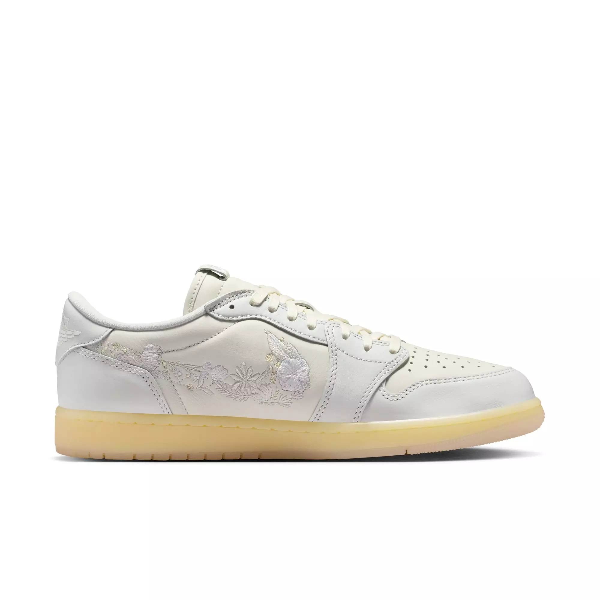 Jordan 1 Retro Low "Floral Swoosh" Men's Shoe - SAIL/OFF WHITE/COCONUT MILK