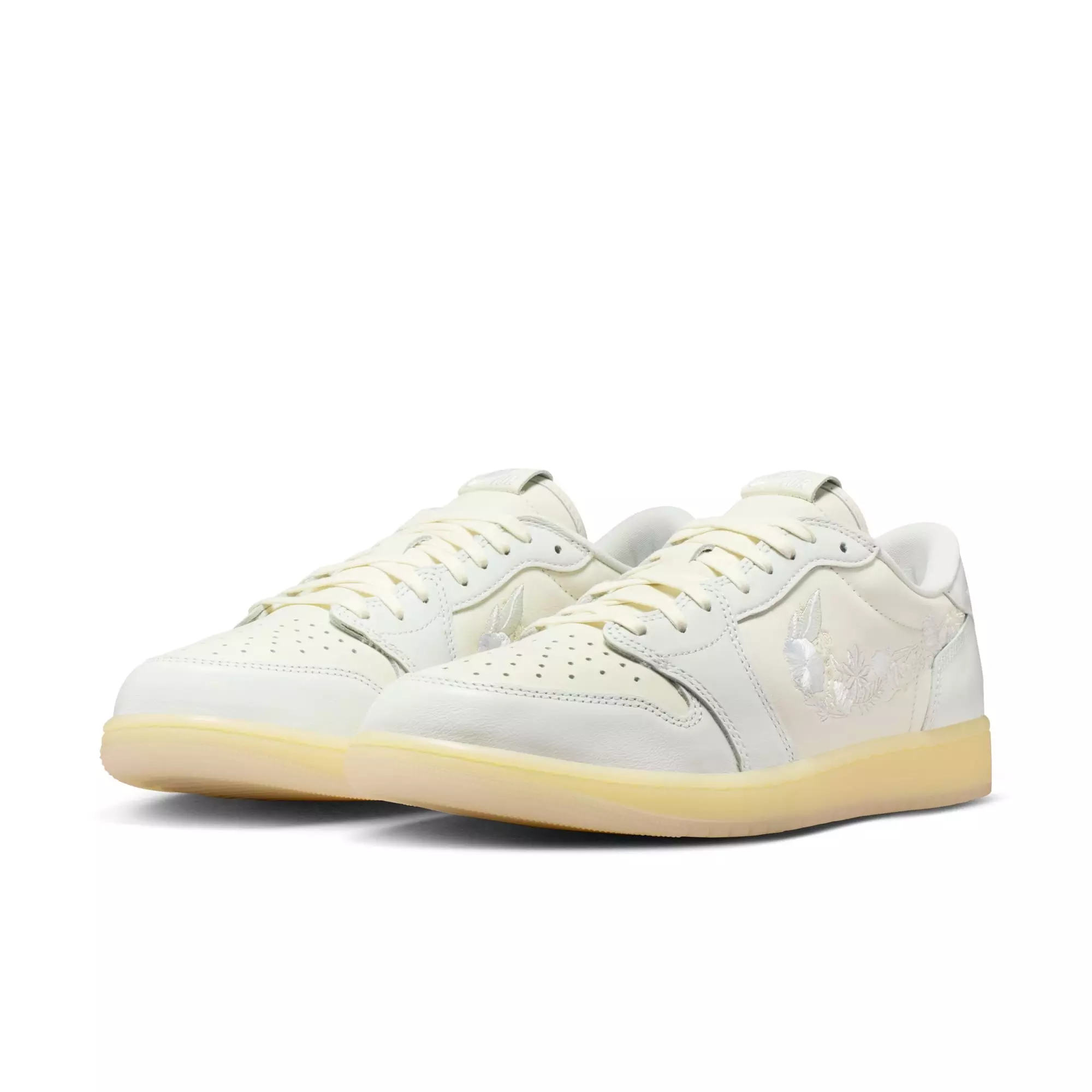 Jordan 1 Retro Low "Floral Swoosh" Men's Shoe - SAIL/OFF WHITE/COCONUT MILK