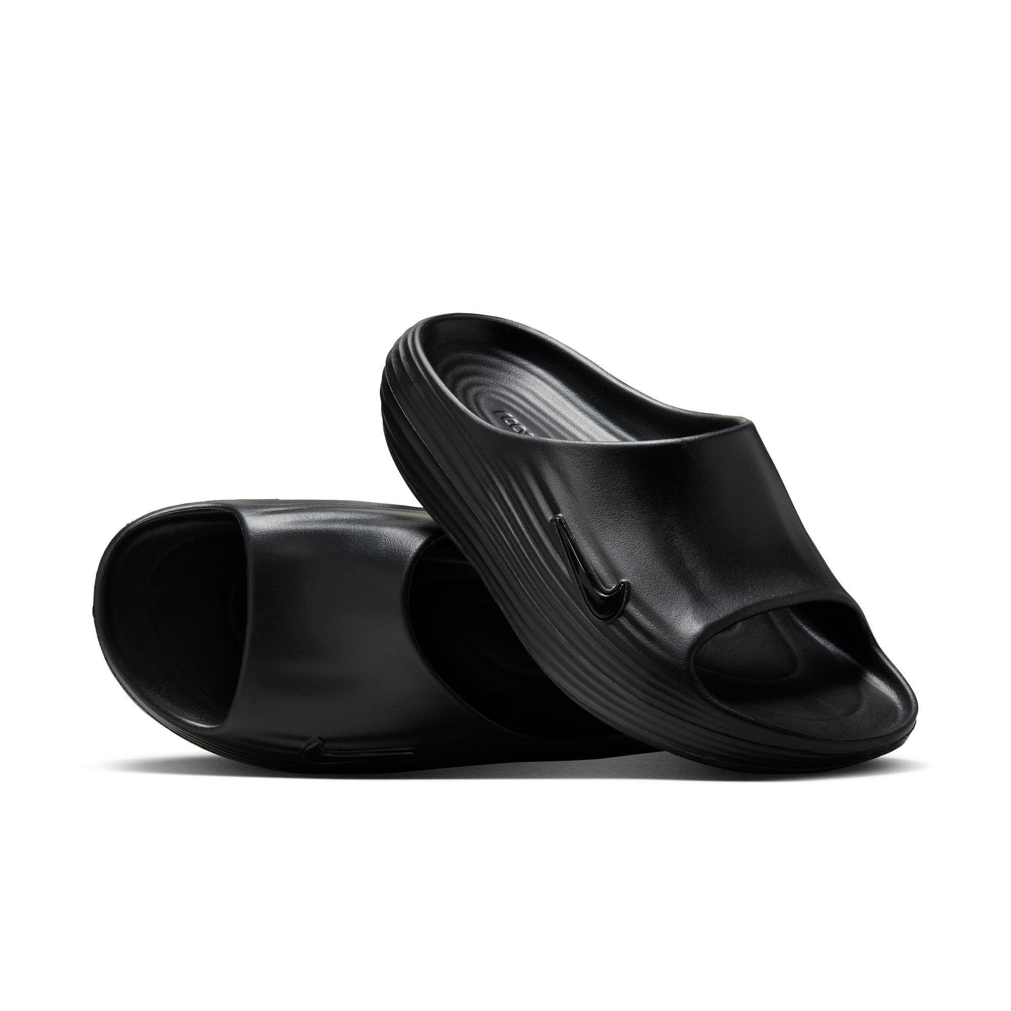 Nike ReactX Rejuven8 "Black" Men's Slide - BLACK Thumbnail View 5