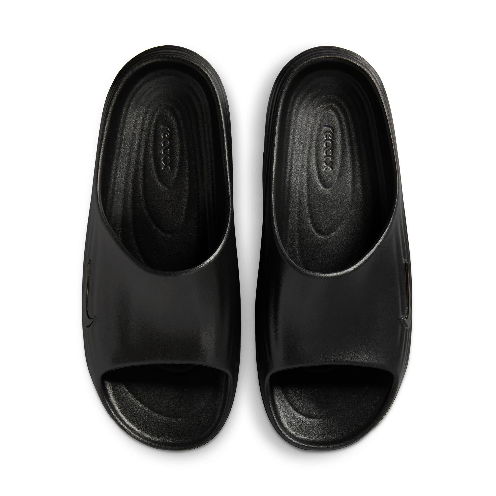 Nike ReactX Rejuven8 "Black" Men's Slide - BLACK Thumbnail View 6