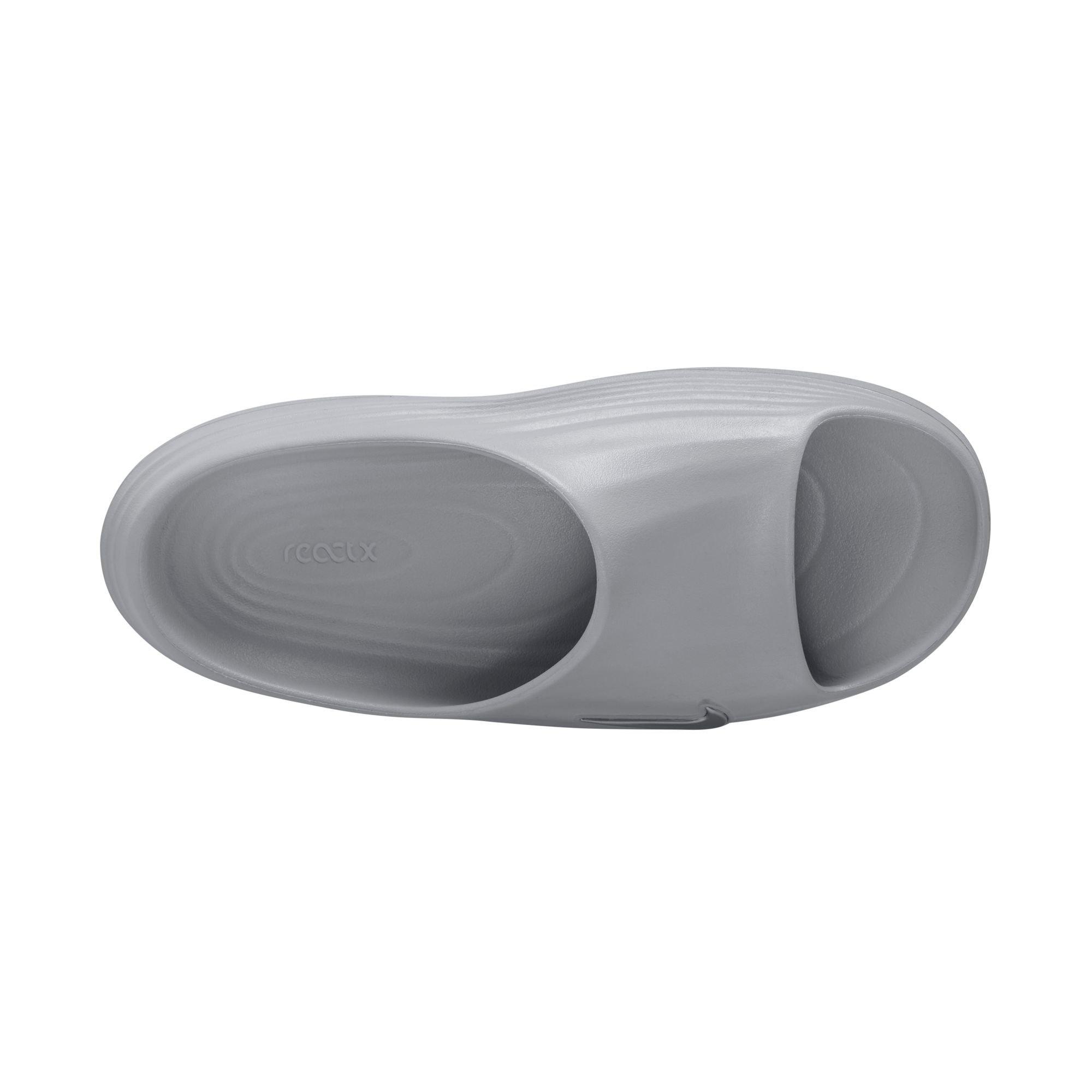 Nike ReactX Rejuven8 "Wolf Grey" Unisex Slide - GREY Thumbnail View 7