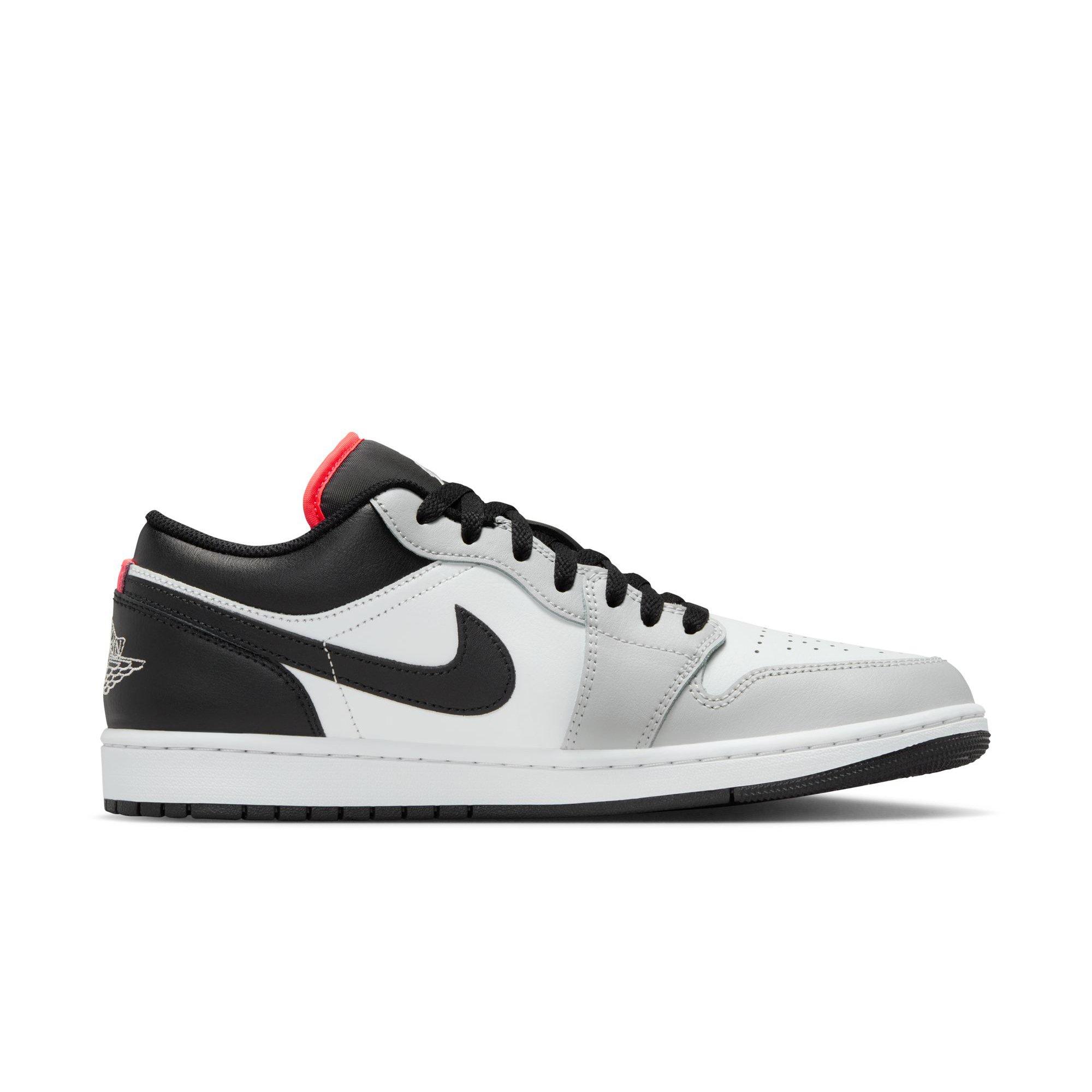 Jordan 1 Low "Neutral Grey/Black/Summit White" Men's Shoe - GREY/BLACK/WHITE Thumbnail View 2