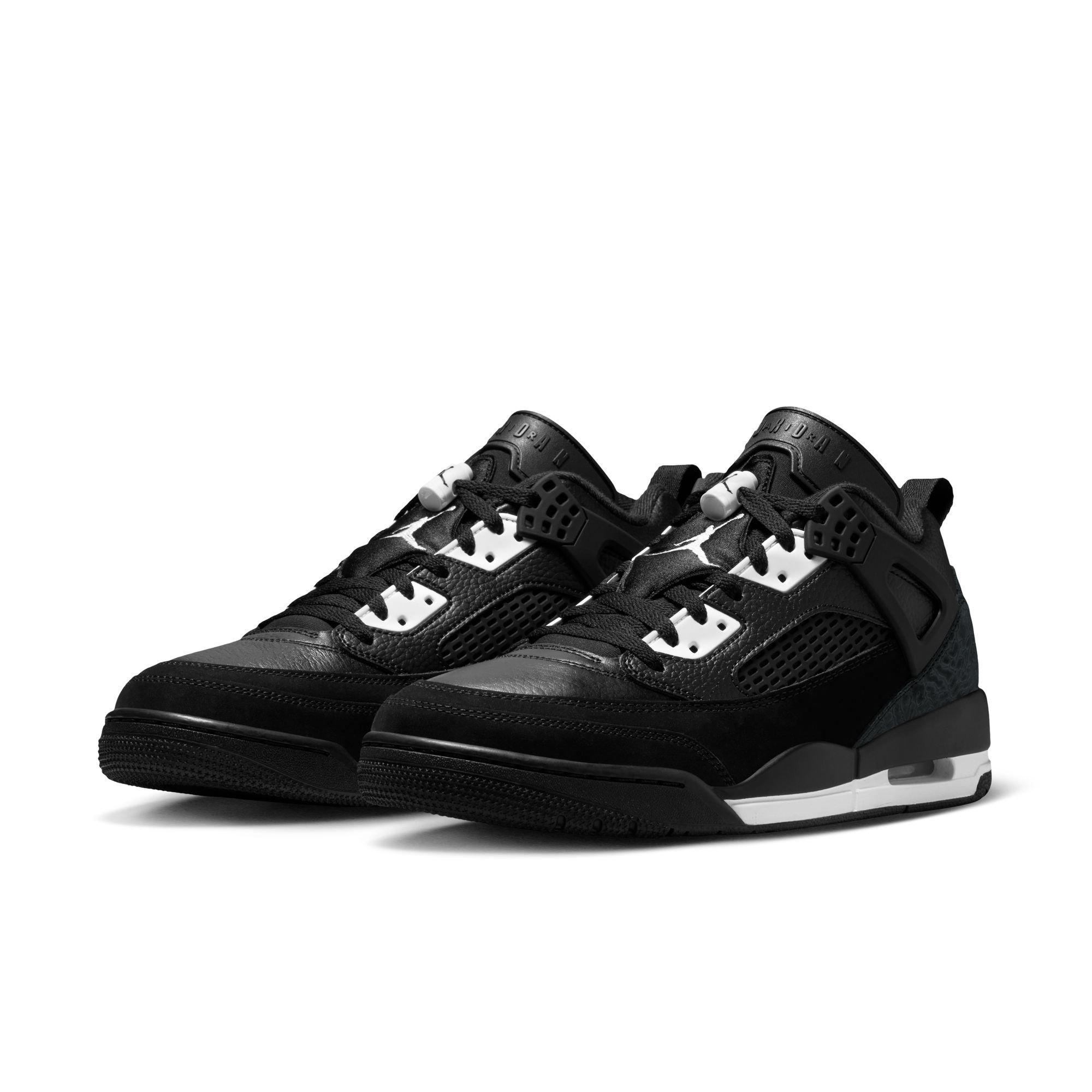 Jordan Spizike Low "Black/White/Anthracite" Men's Shoe - BLACK/WHITE/BLACK Thumbnail View 5