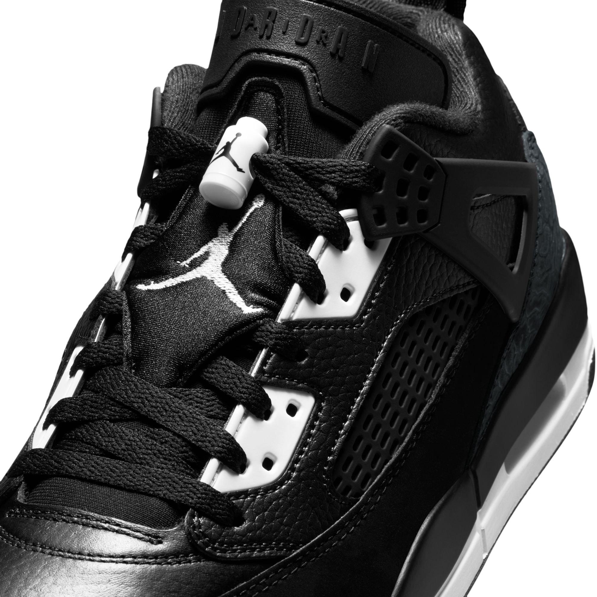 Jordan Spizike Low "Black/White/Anthracite" Men's Shoe - BLACK/WHITE/BLACK Thumbnail View 10