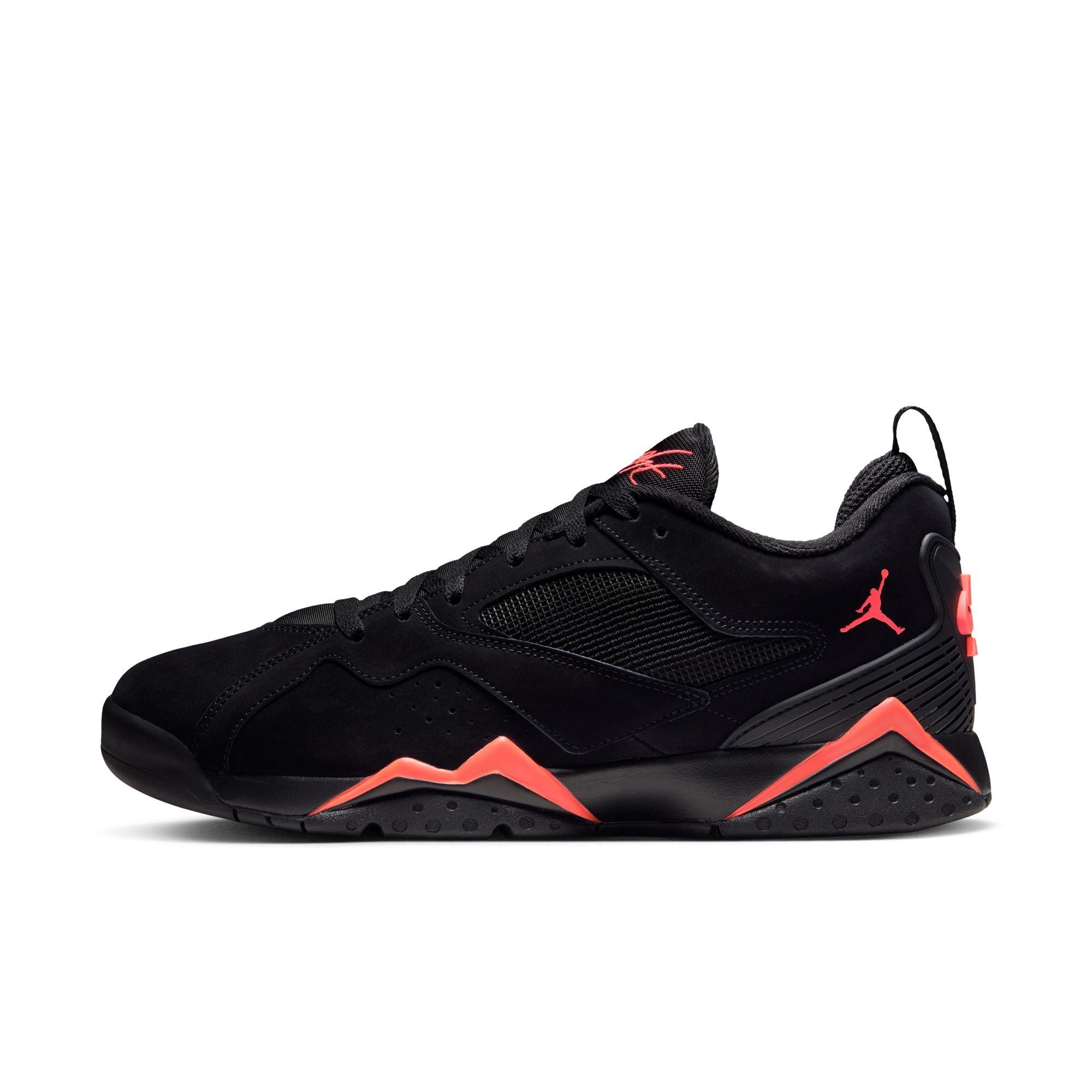 Jordan MVP 92 "Black/Infrared 23" Men's Shoe - BLACK/RED Thumbnail View 3
