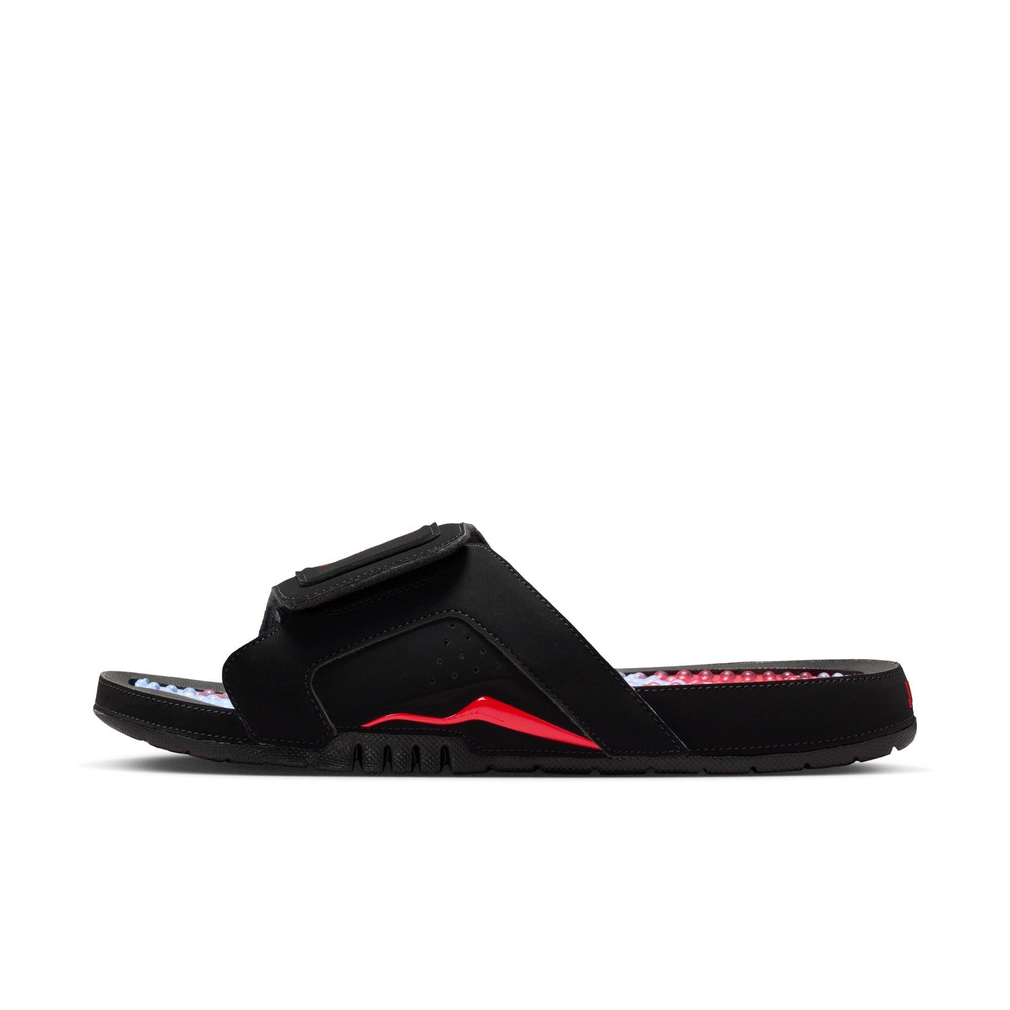 Jordan Hydro VI Retro "Black/Infrared 23" Unisex Slide - BLACK/RED Thumbnail View 3