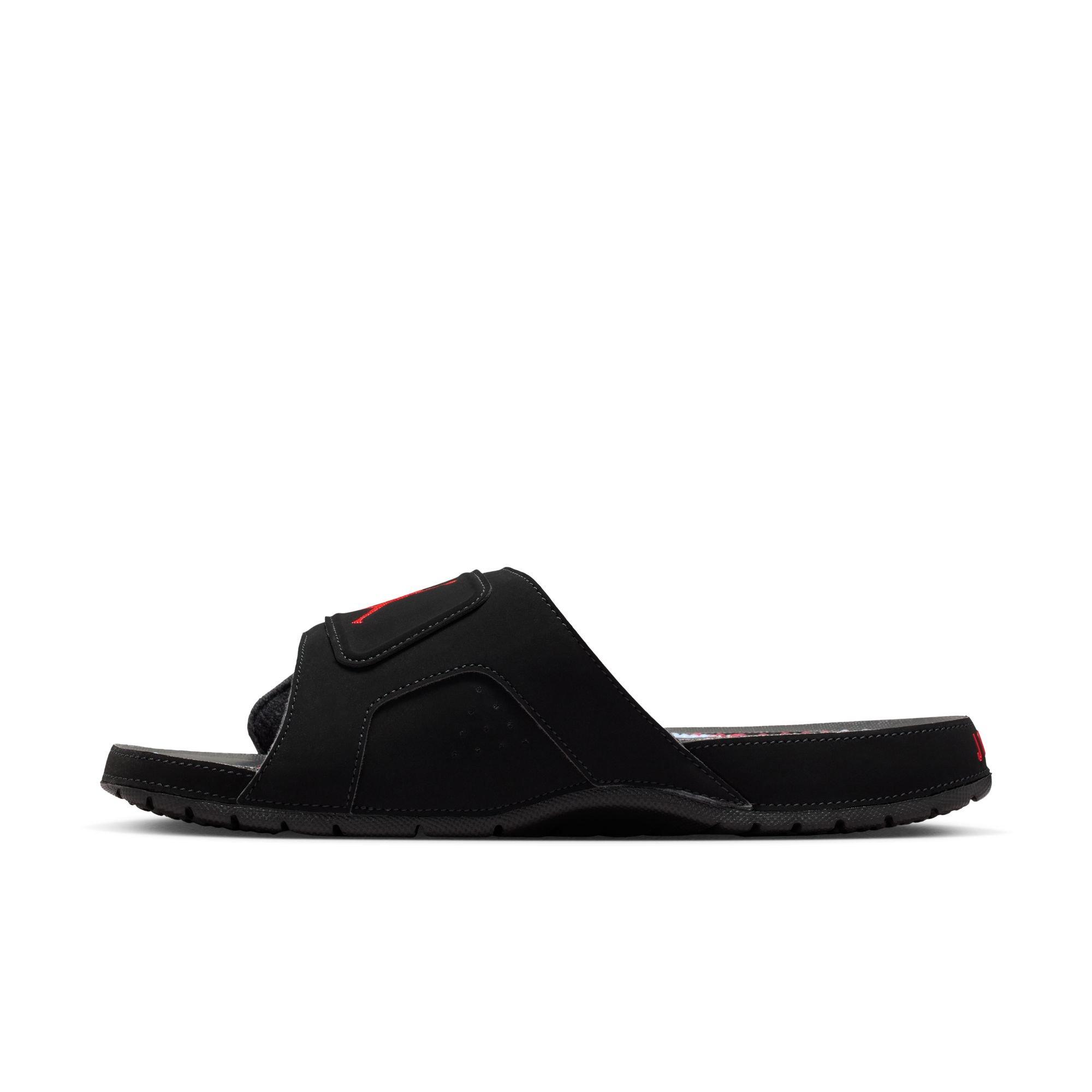 Jordan Hydro VI Retro "Black/Infrared 23" Unisex Slide - BLACK/RED Thumbnail View 4