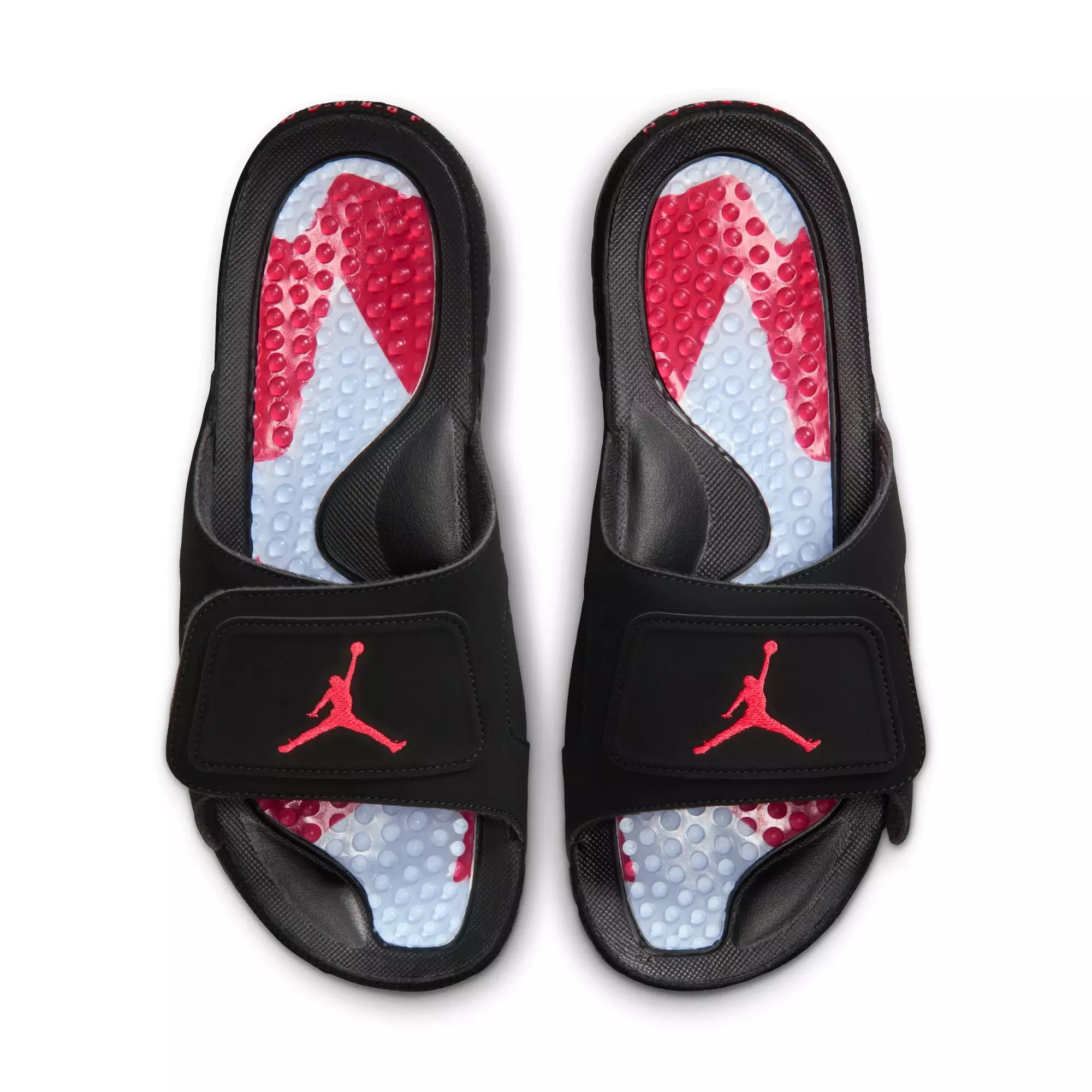 Jordan Hydro VI Retro "Black/Infrared 23" Unisex Slide - BLACK/RED