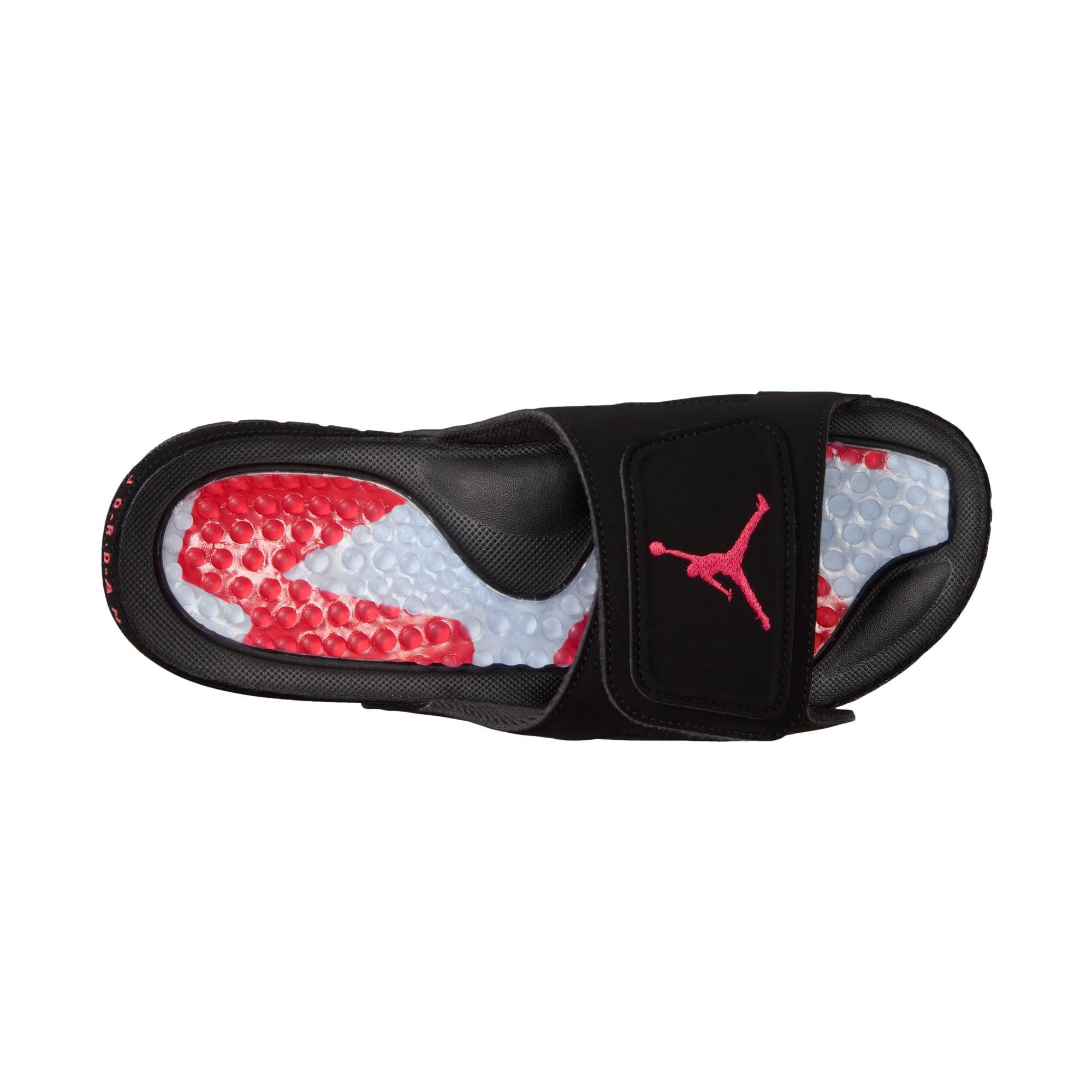 Jordan Hydro VI Retro "Black/Infrared 23" Unisex Slide - BLACK/RED Thumbnail View 7