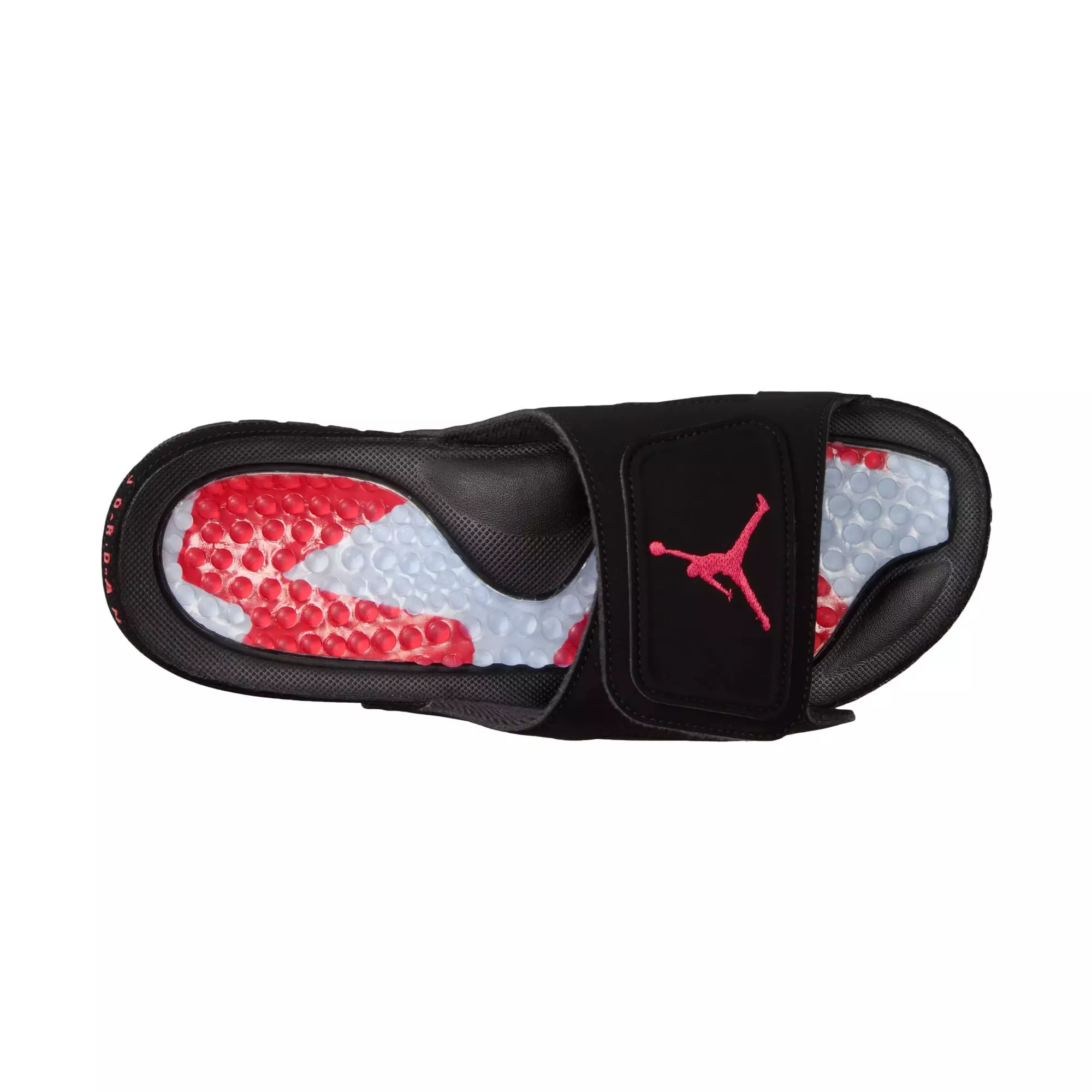 Jordan Hydro VI Retro "Black/Infrared 23" Unisex Slide - BLACK/RED