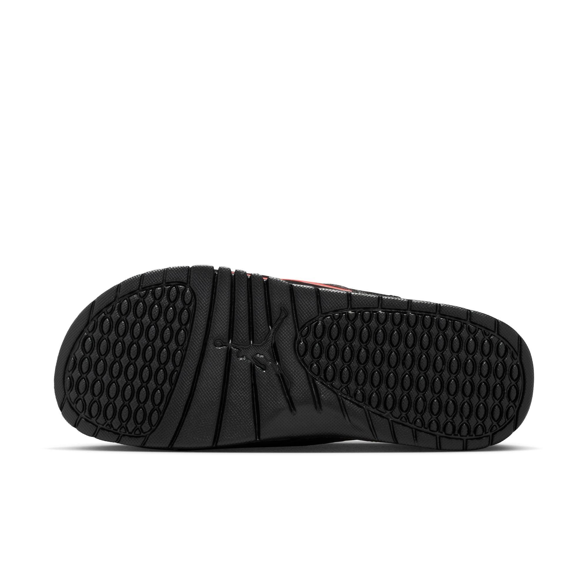 Jordan Hydro VI Retro "Black/Infrared 23" Unisex Slide - BLACK/RED Thumbnail View 8