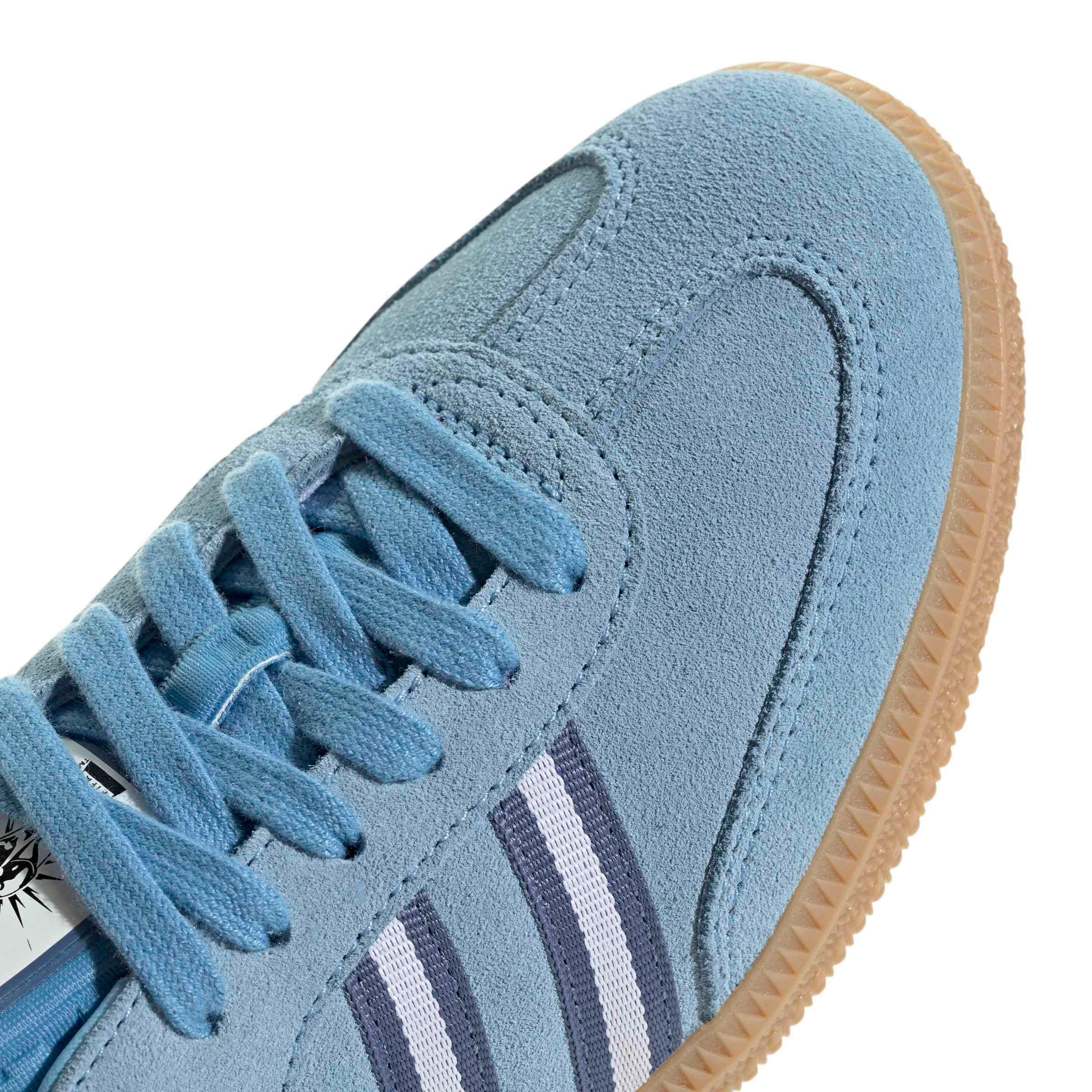 adidas Originals Samba OG Argentina "Light Blue/White" Grade School Boys' Shoe - BLUE/WHITE Thumbnail View 3
