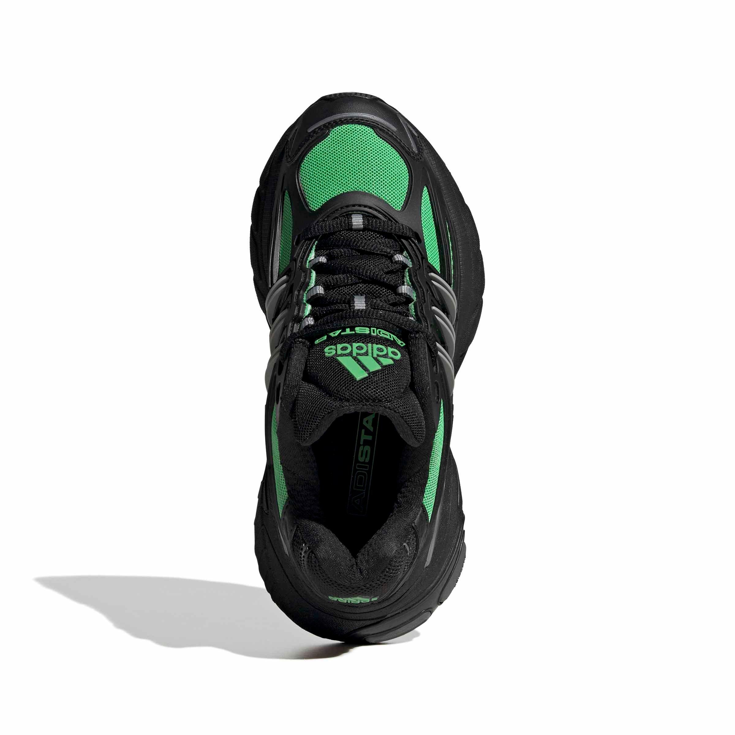 adidas Originals Adistar XLG 2.0 "Screaming Green" Grade School Kids' Shoe - BLACK/GREEN Thumbnail View 4