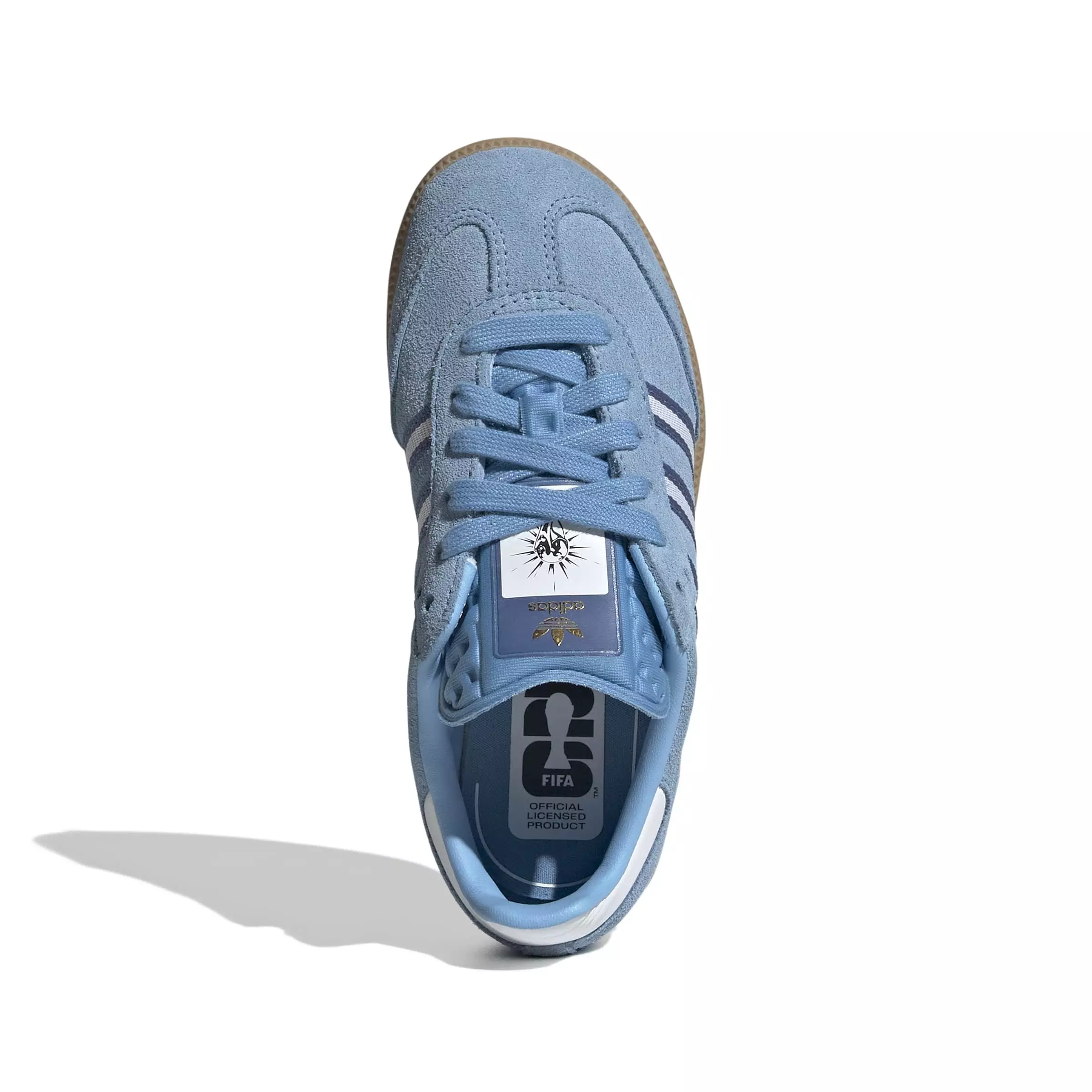 adidas Originals Samba OG Argentina "Light Blue/White" Preschool Boys' Shoe - BLUE/WHITE