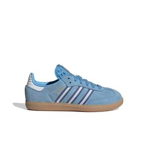 adidas Originals Samba OG Argentina "Light Blue/White" Preschool Boys' Shoe