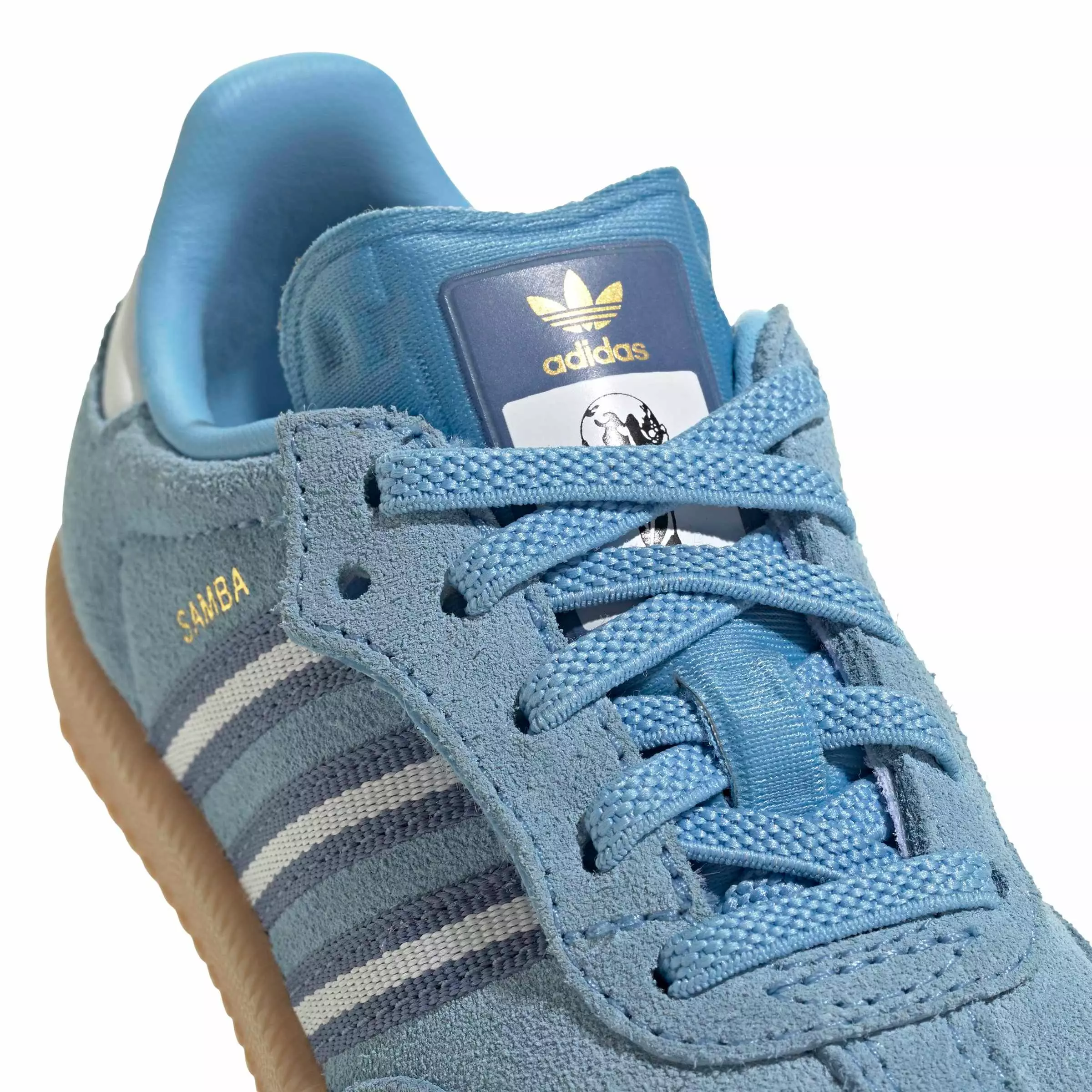 adidas Originals Samba OG Argentina "Light Blue/White" Toddler Boys' Shoe - BLUE/WHITE