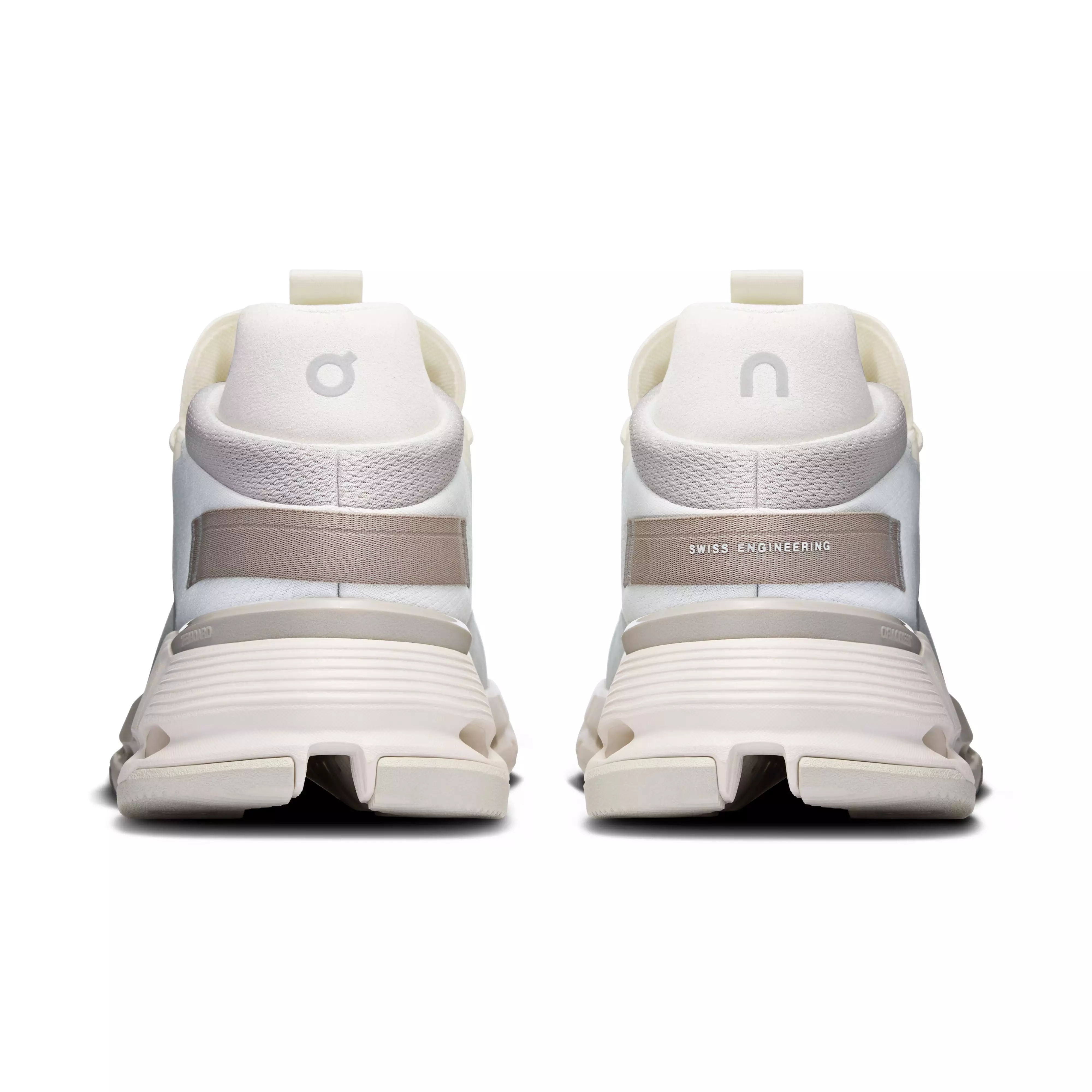 On Cloudnova 2 "Ice/Sand" Men's Shoe - WHITE/BEIGE