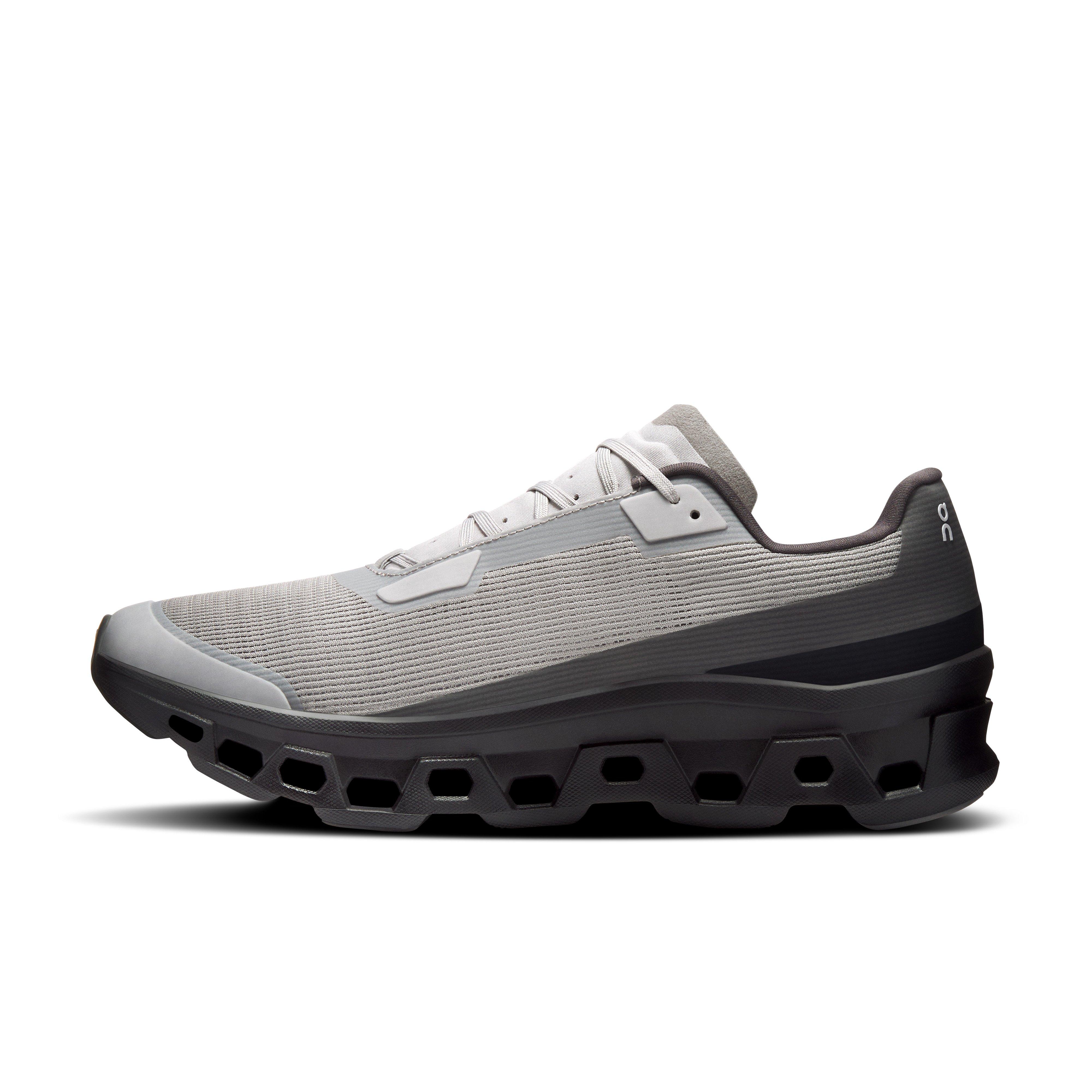 On Cloudmonster Void "Alloy/Black" Men's Shoe - BLACK/GREY Thumbnail View 2