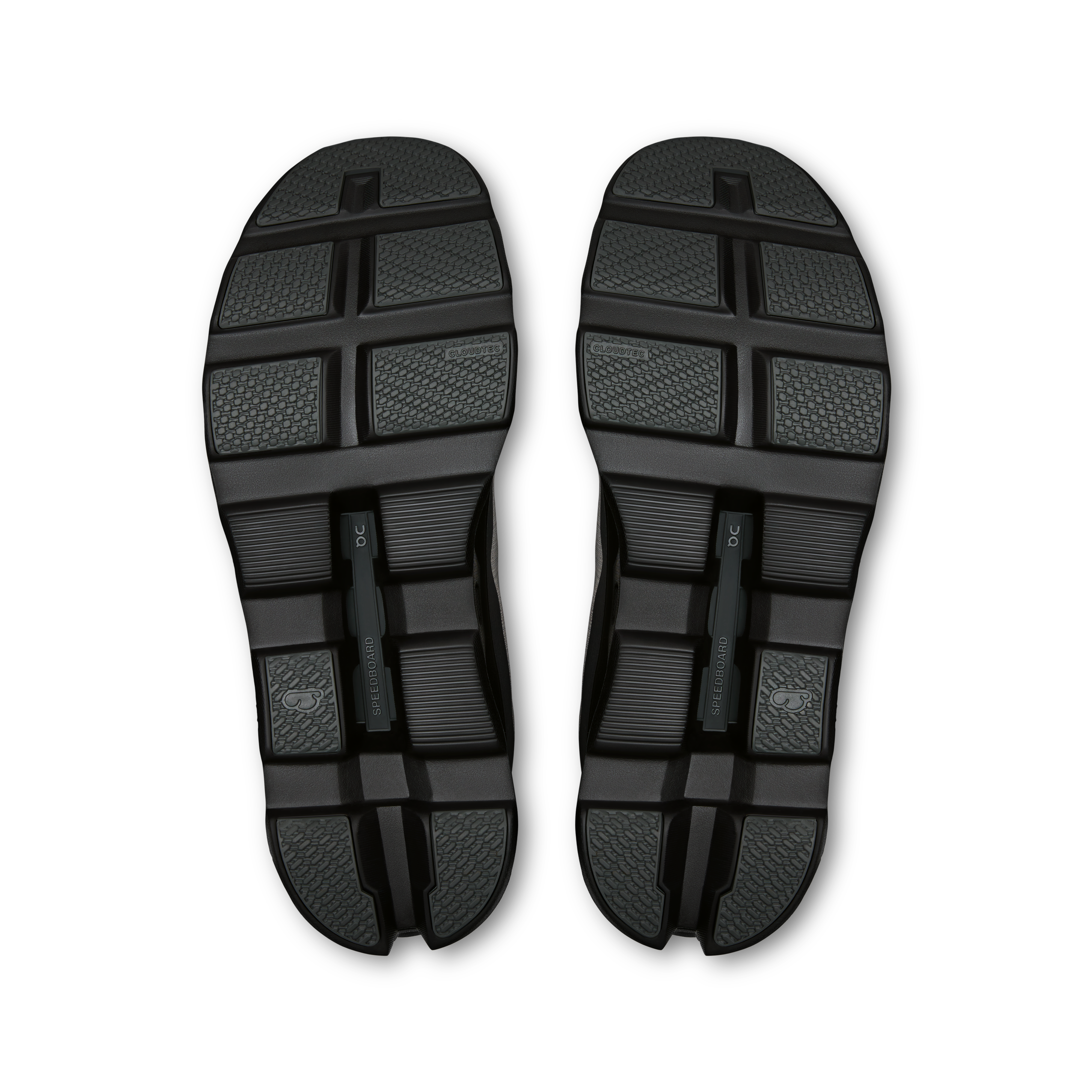 On Cloudmonster Void "Alloy/Black" Men's Shoe - BLACK/GREY Thumbnail View 5