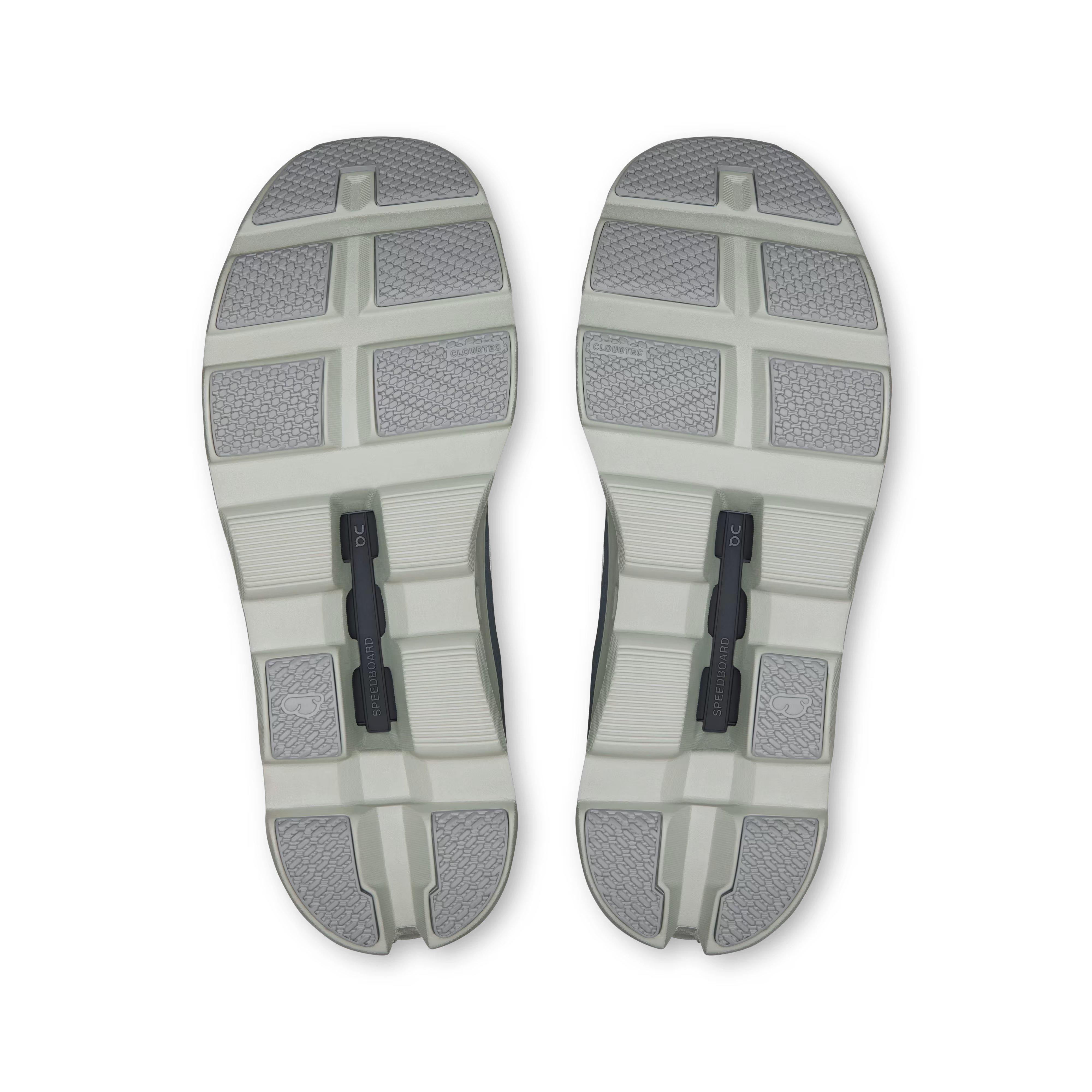 On Cloudmonster Void "Ice Tint" Men's Shoe - BLACK/WHITE/GREY Thumbnail View 4