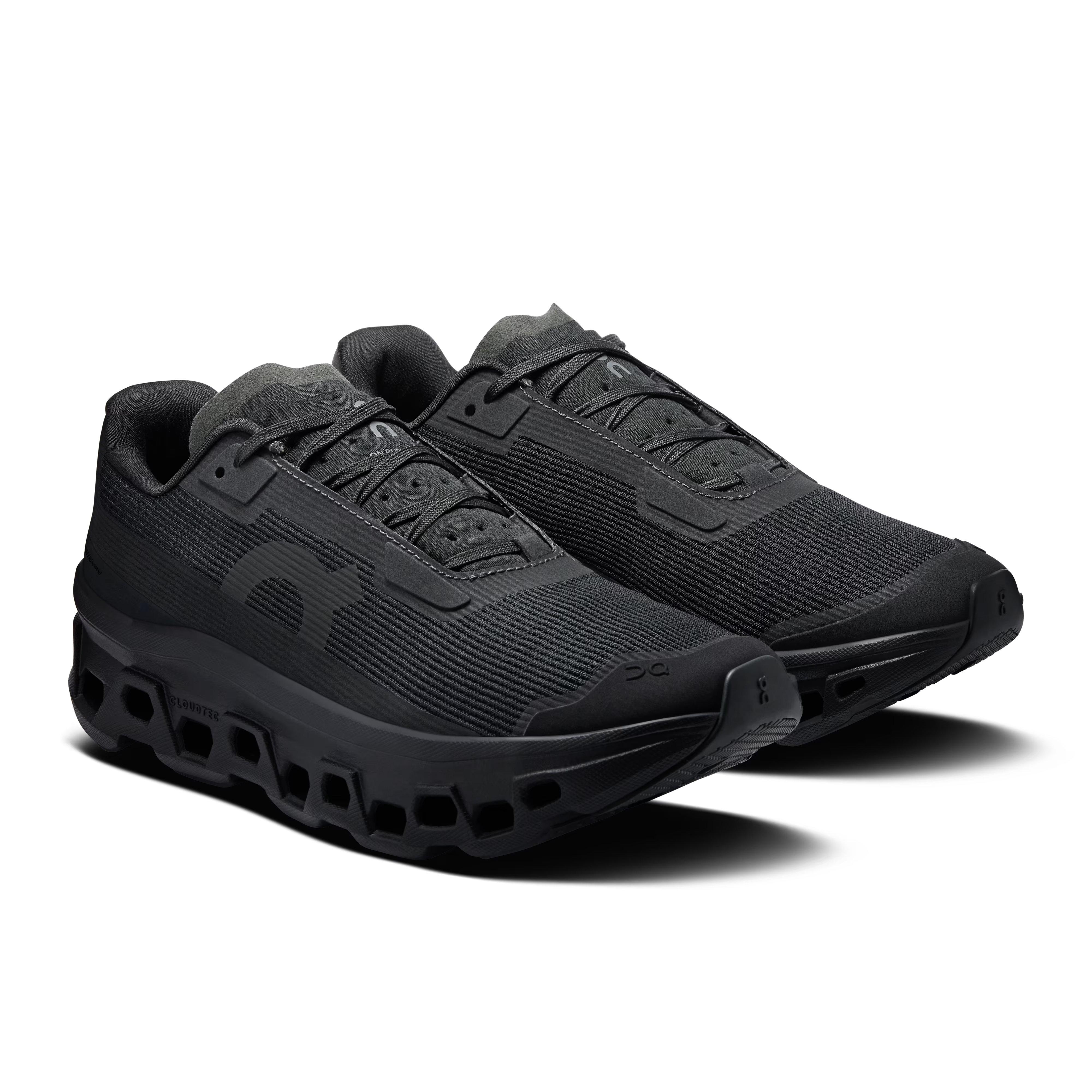 On Cloudmonster Void "Black/Black" Men's Shoe - BLACK Thumbnail View 6