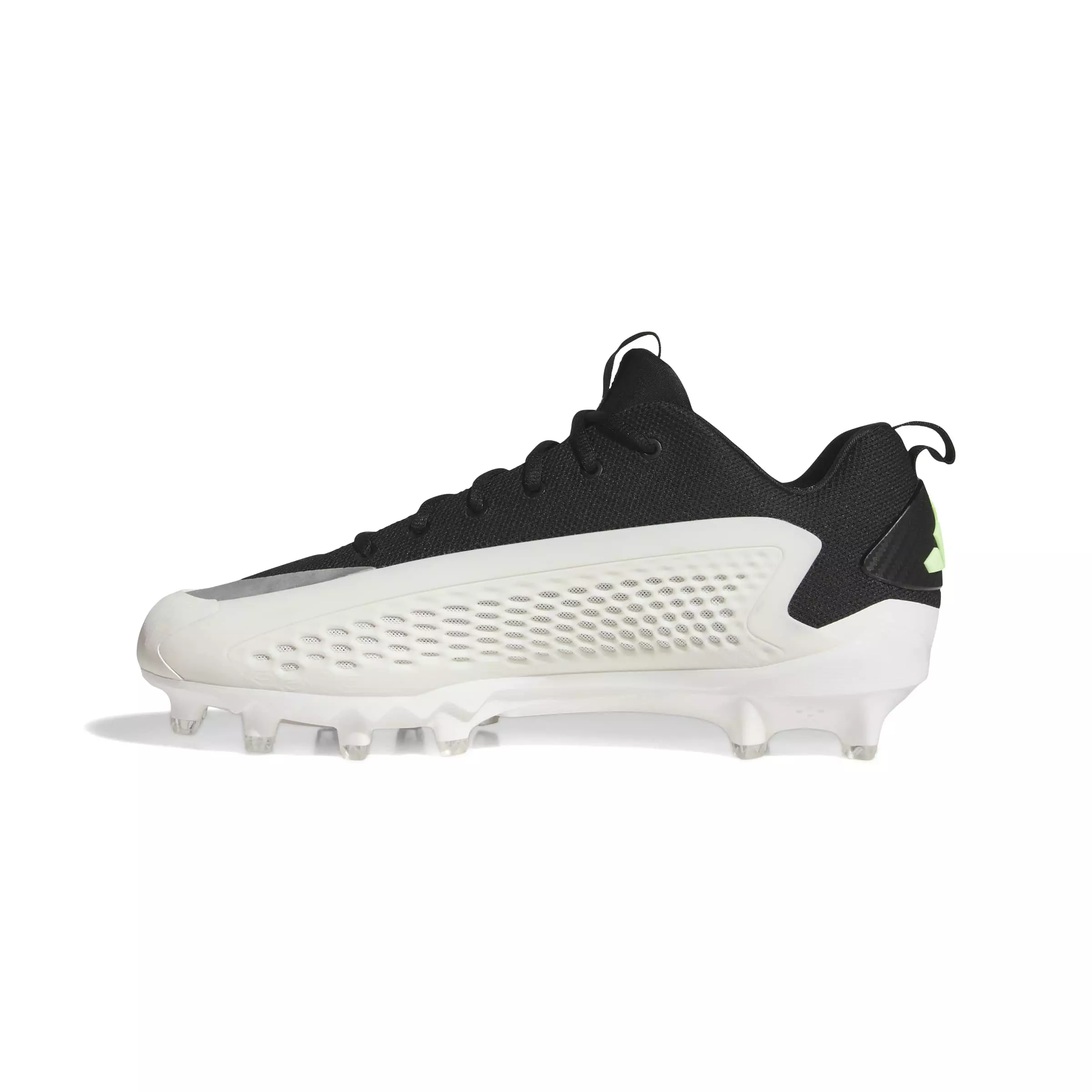 adidas Anthony Edwards 1 Low "Black/White" Men's Football Cleat - BLACK/WHITE