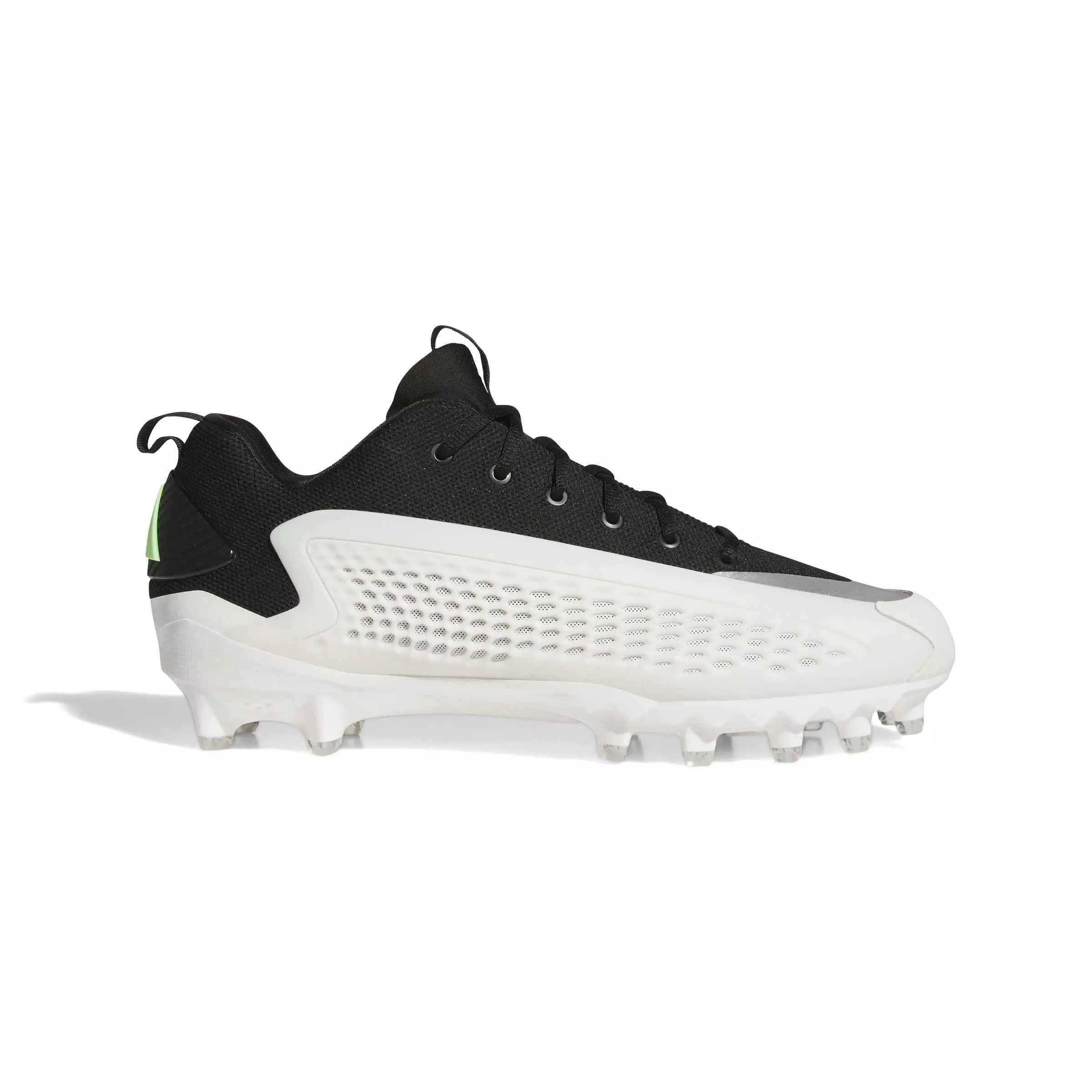 adidas Anthony Edwards 1 Low "Black/White" Men's Football Cleat - BLACK/WHITE