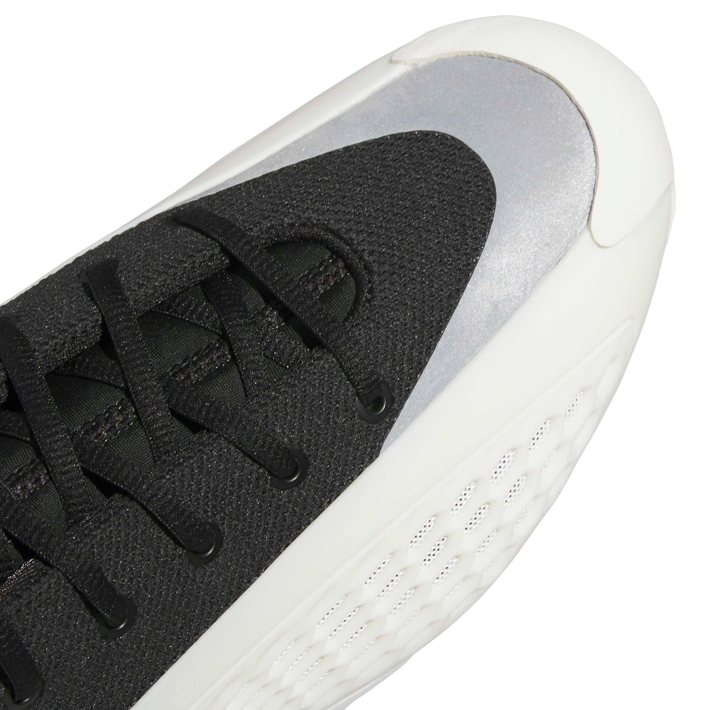 adidas Anthony Edwards 1 Low "Black/White" Men's Football Cleat - BLACK/WHITE Thumbnail View 5