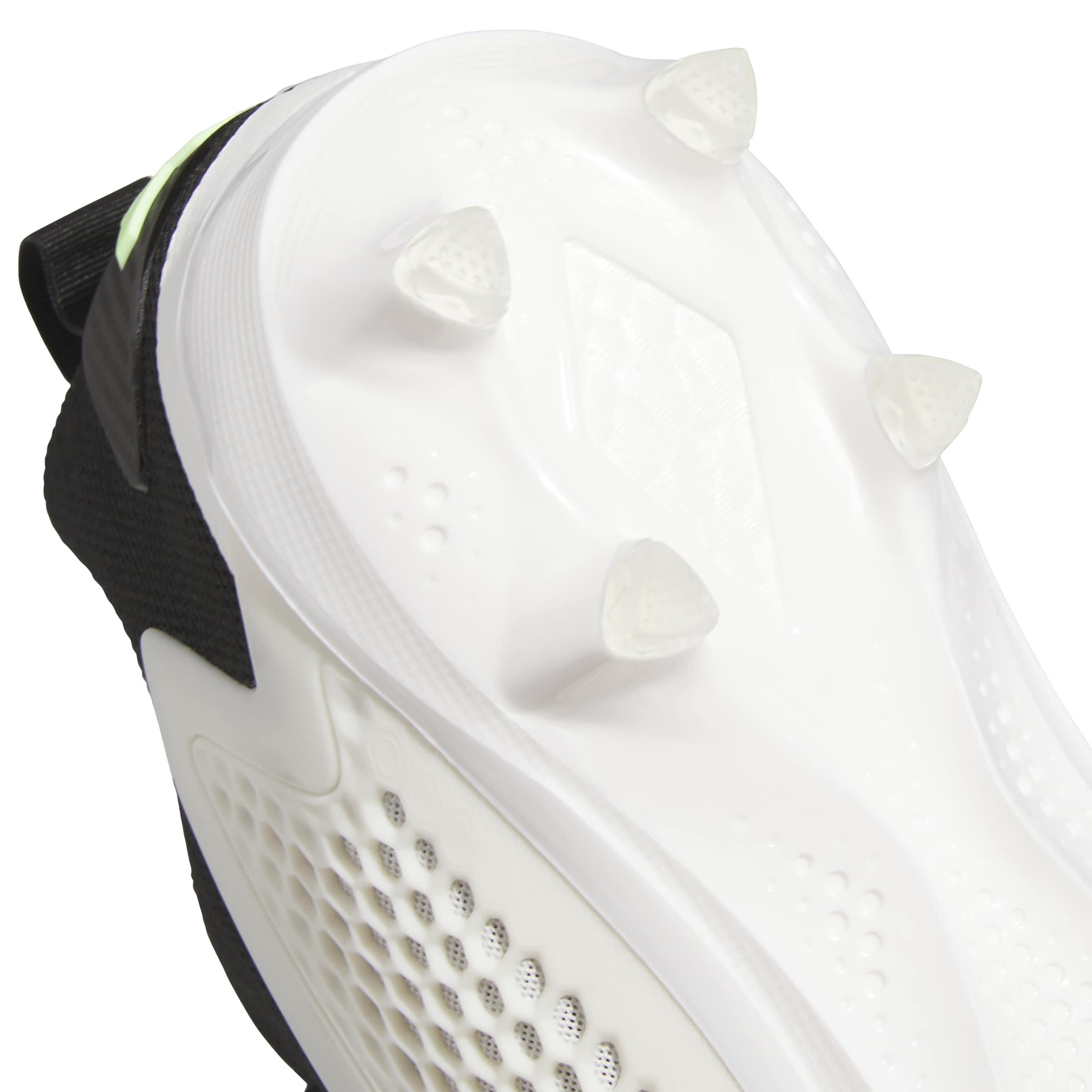 adidas Anthony Edwards 1 Low "Black/White" Men's Football Cleat - BLACK/WHITE Thumbnail View 6