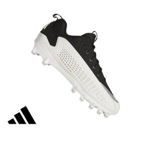 adidas Anthony Edwards 1 Low "Black/White" Men's Football Cleat