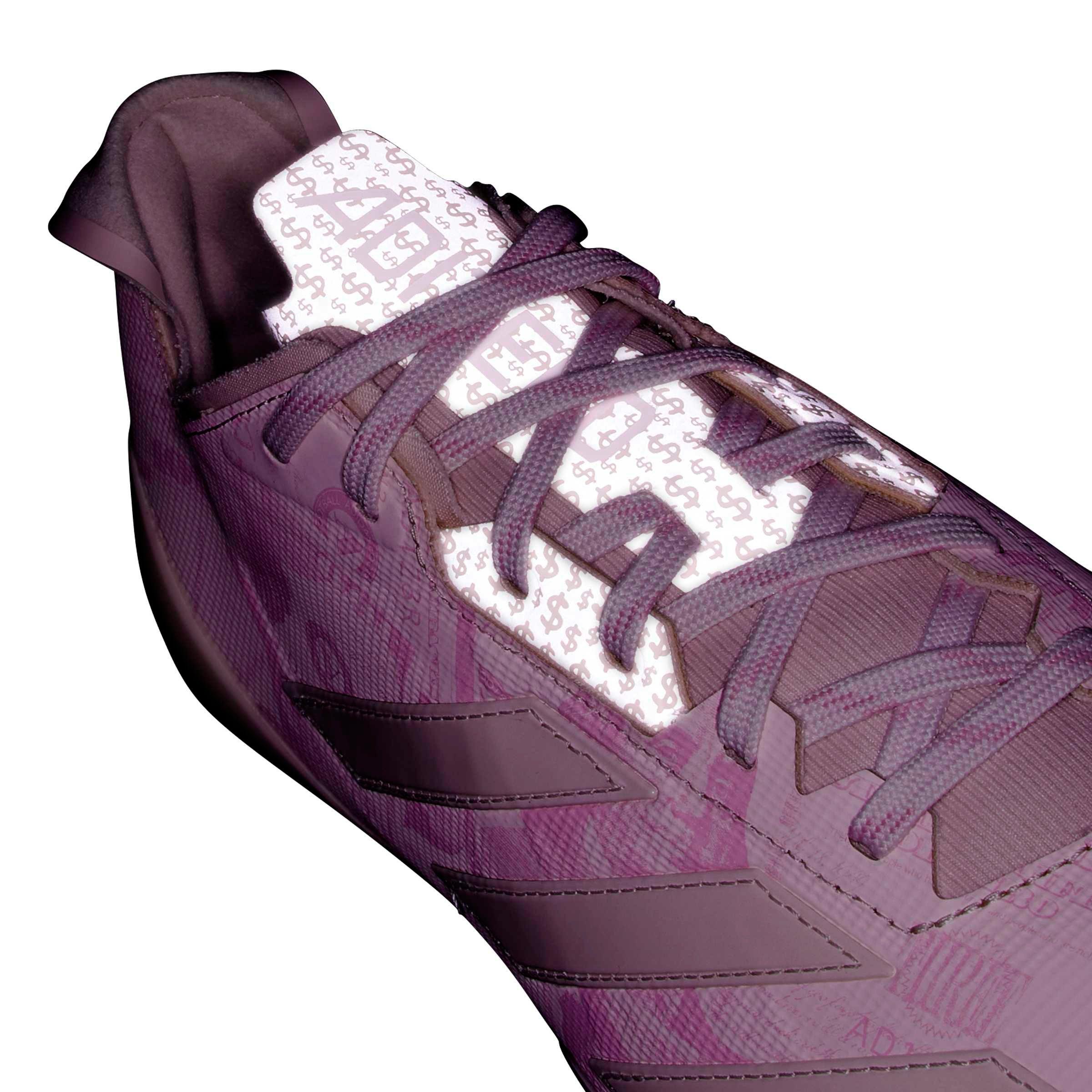 adidas Adizero Electric II Currency "Clear Pink" Men's Football Cleat - PINK Thumbnail View 10