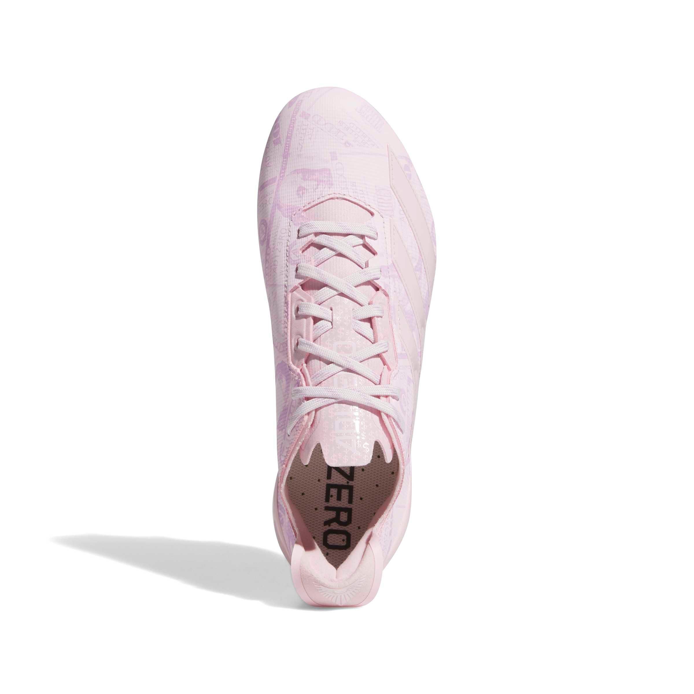 adidas Adizero Electric II Currency "Clear Pink" Men's Football Cleat - PINK Thumbnail View 3