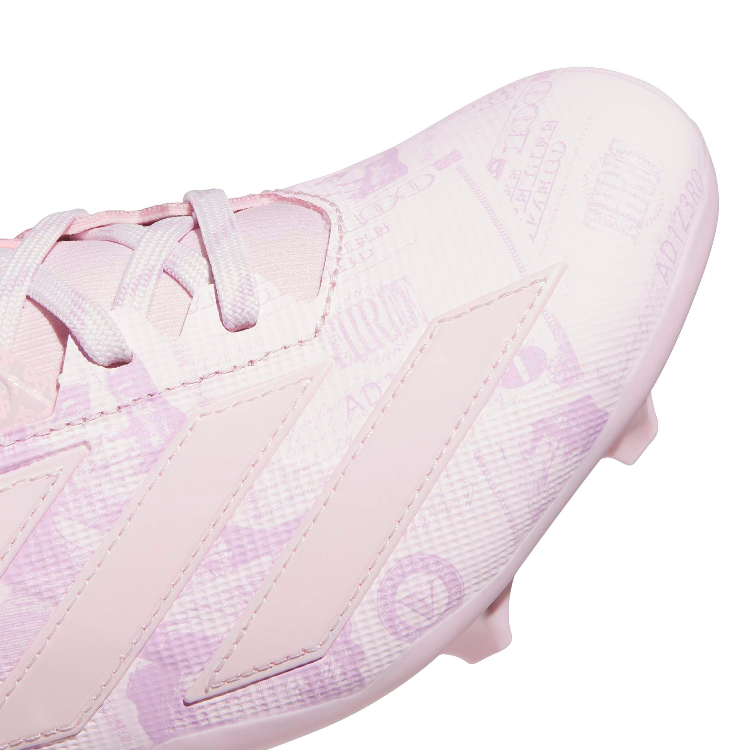 adidas Adizero Electric II Currency "Clear Pink" Men's Football Cleat - PINK Thumbnail View 8