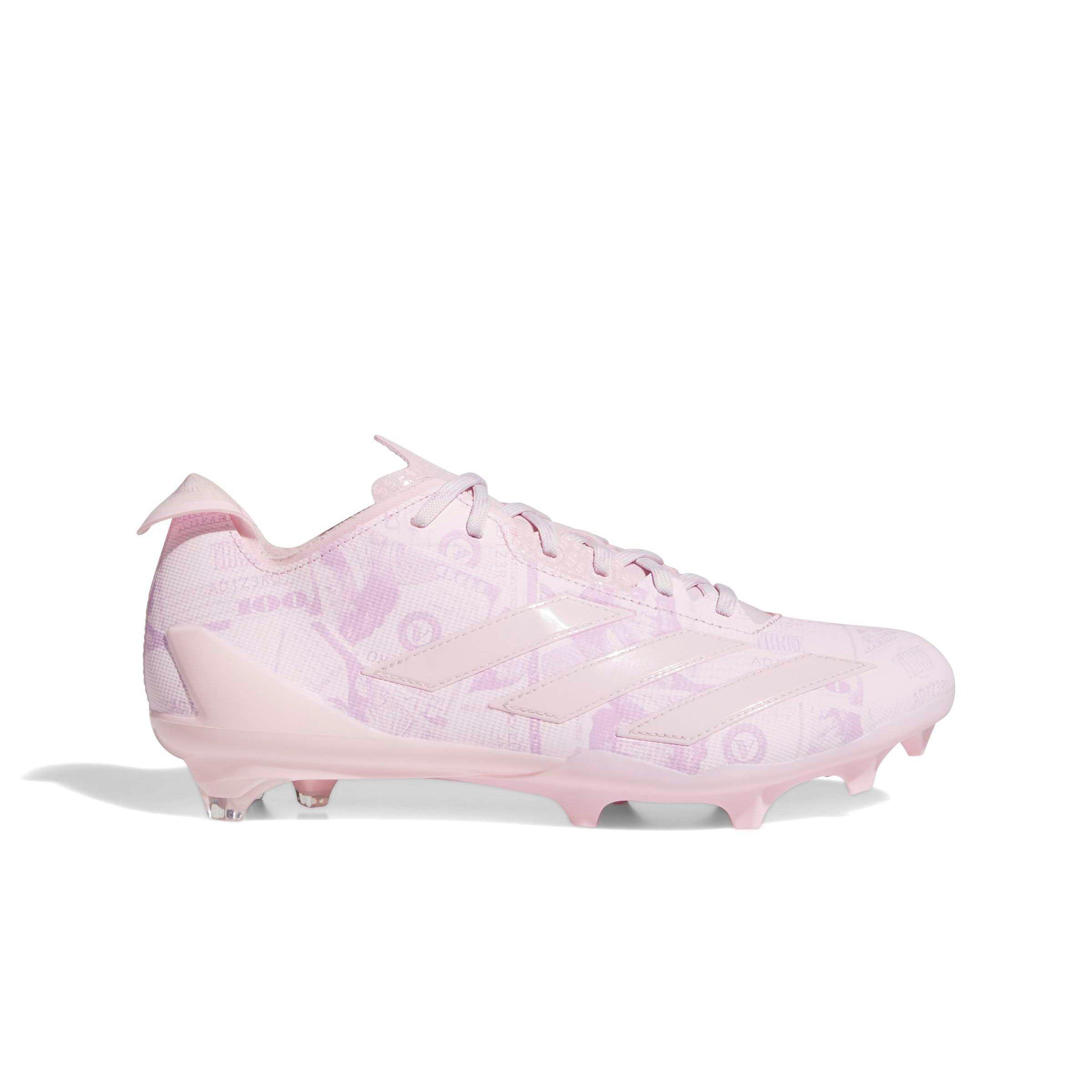 Adizero Electric II Currency Neutral Pink Football Cleats JQ6683 Mens Size 9 adidas adizero Electric II Currency Football Cleats | Dick main image 3
