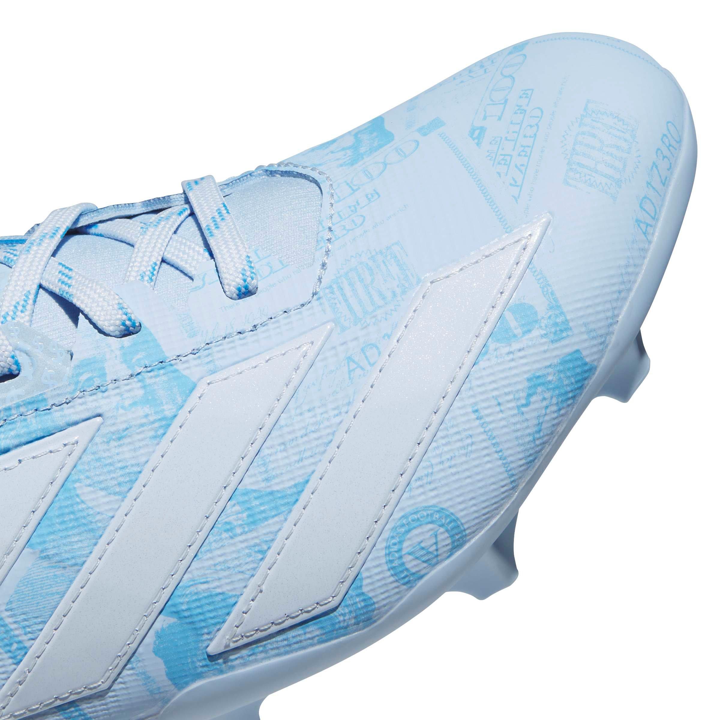 adidas Adizero Electric II Currency "Glow Blue" Men's Football Cleat - BLUE Thumbnail View 8