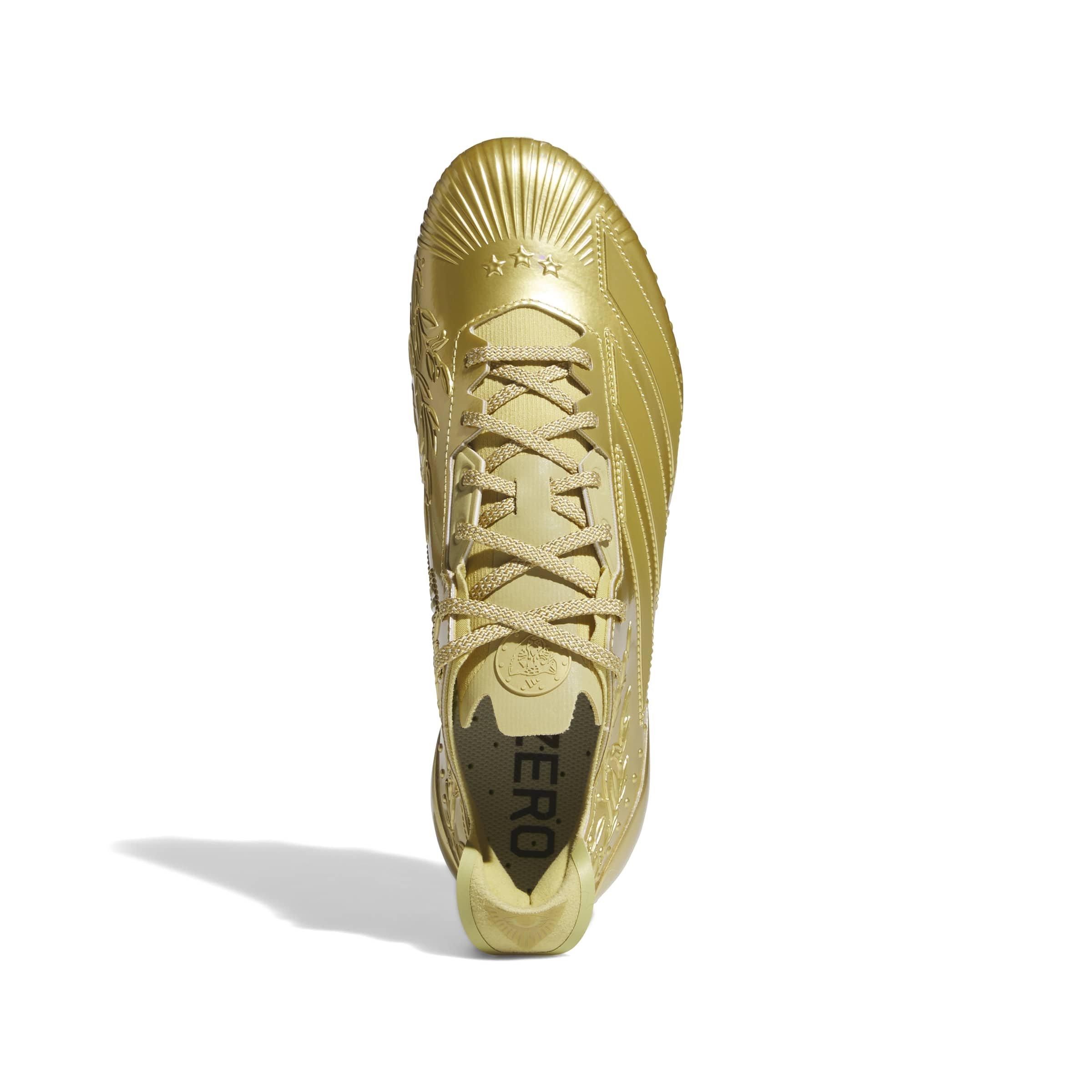 adidas Adizero Electric II Coins "Gold Metallic" Men's Football Cleat - GOLD Thumbnail View 3