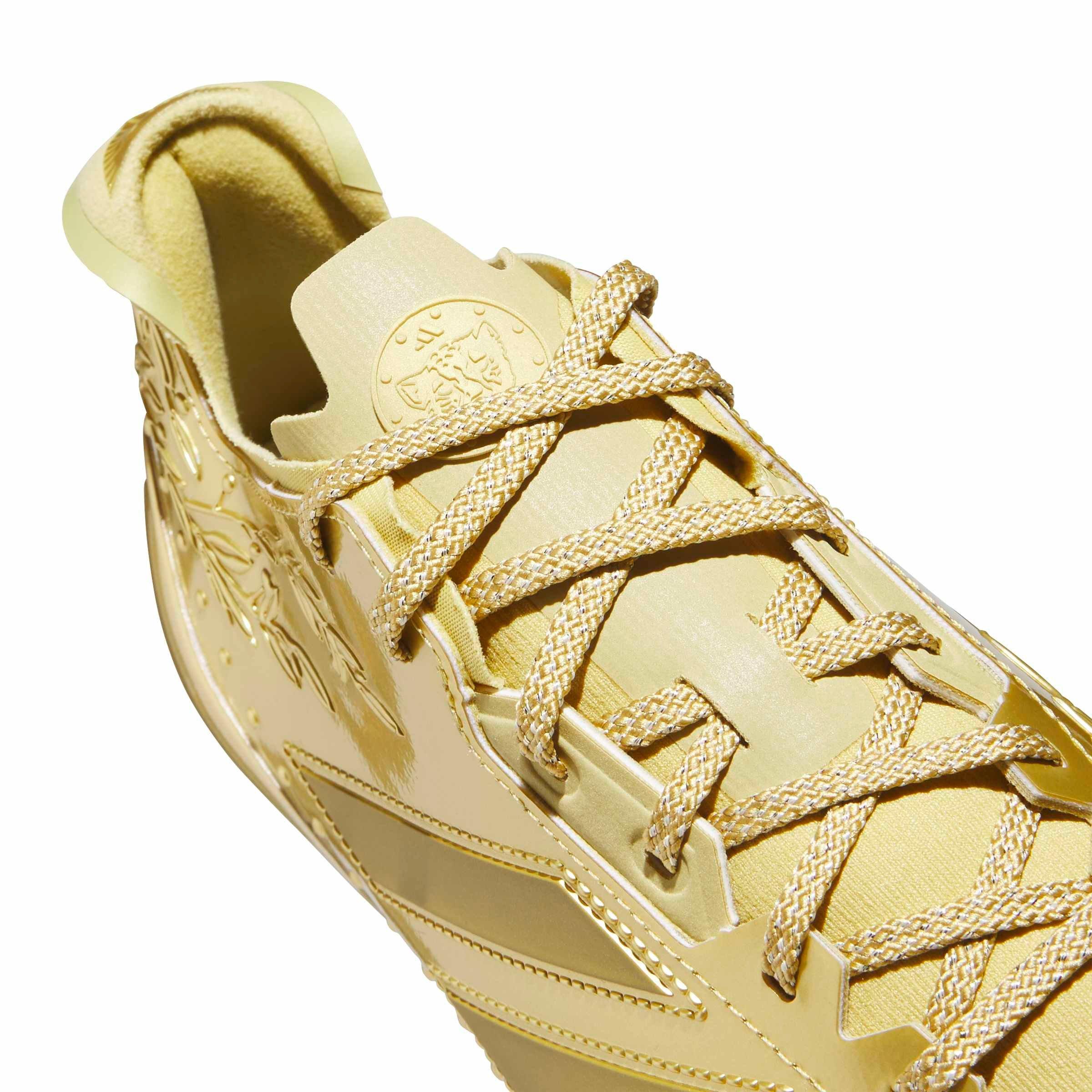 adidas Adizero Electric II Coins "Gold Metallic" Men's Football Cleat - GOLD Thumbnail View 7