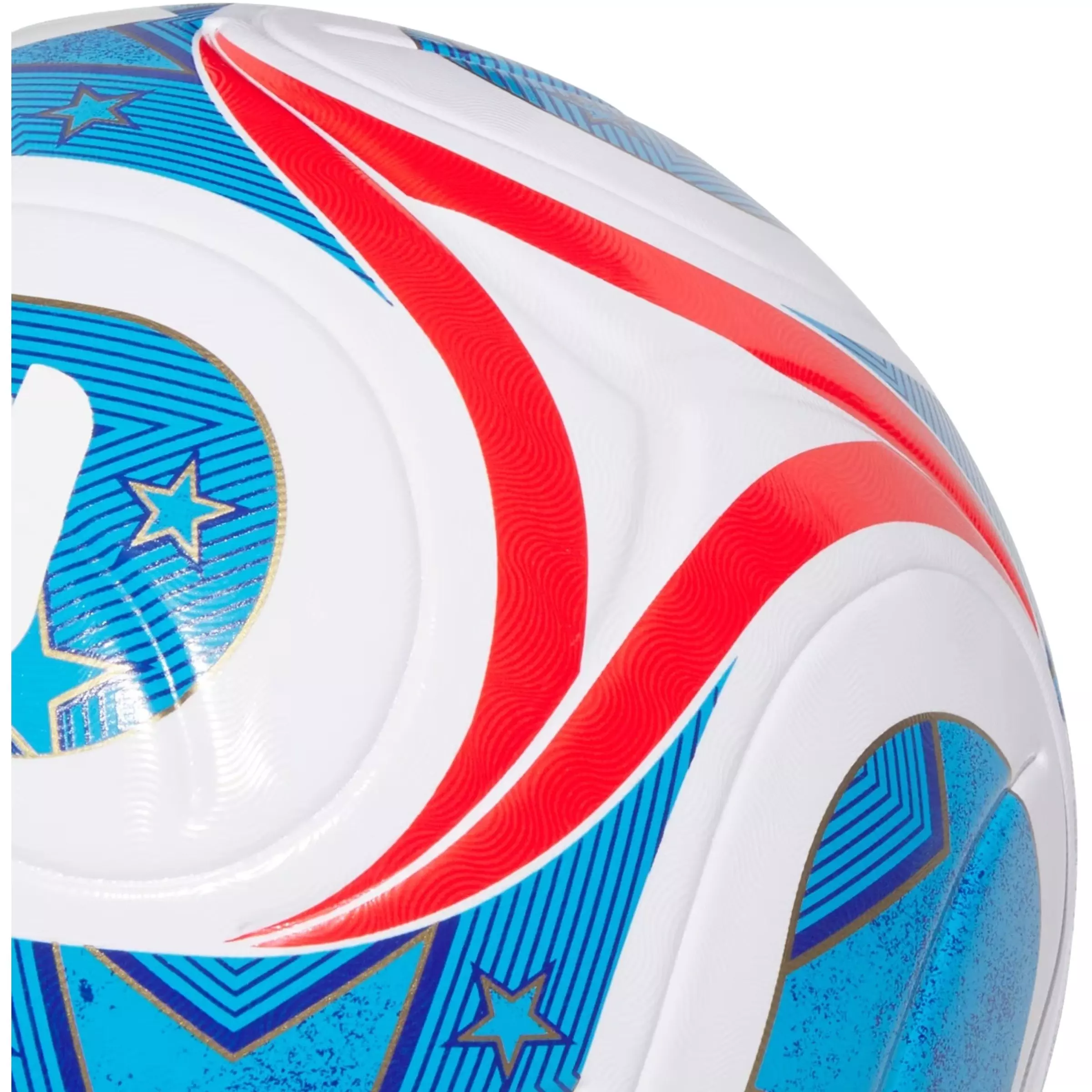 adidas FIFA World Cup 26&trade; TRIONDA USA League Ball - WHITE/SOLAR BLUE/VIVID RED